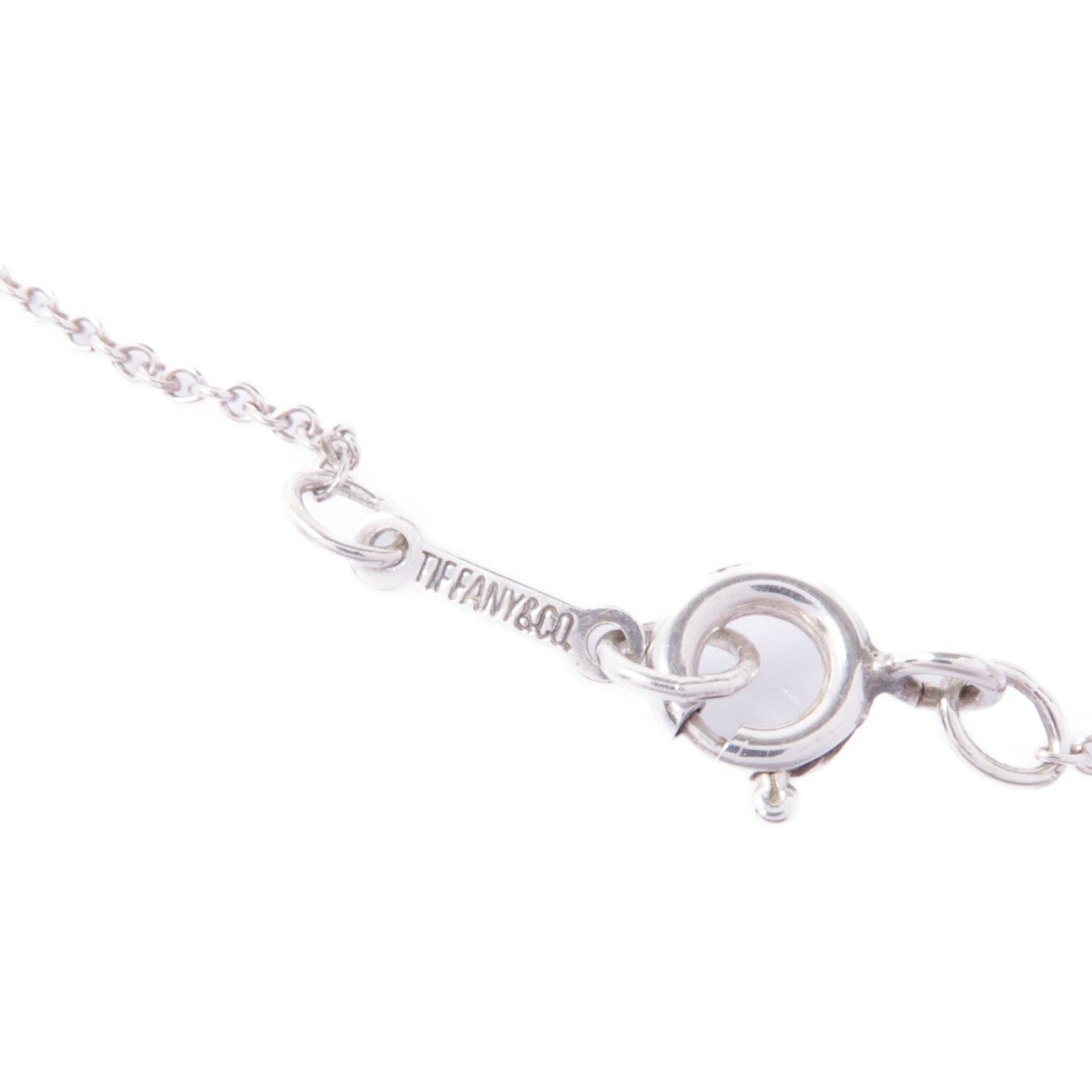 TIFFANY＆CO 925純銀Loving Heart Necklace項鍊