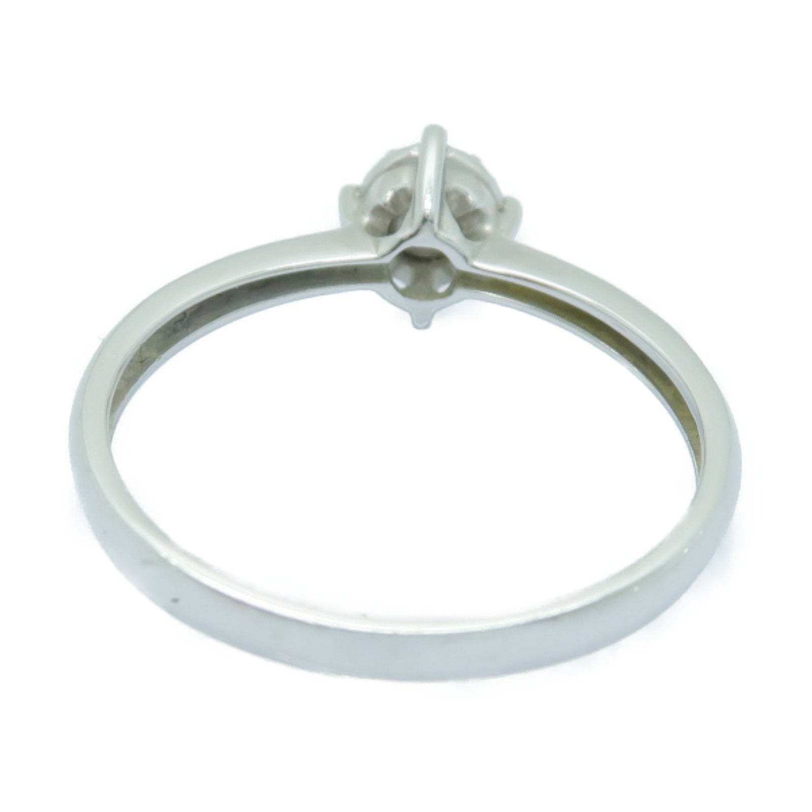 JEWELRY 【激減優惠】18K白金Diamond Ring 0.16ct鑽石戒指US#6.5
