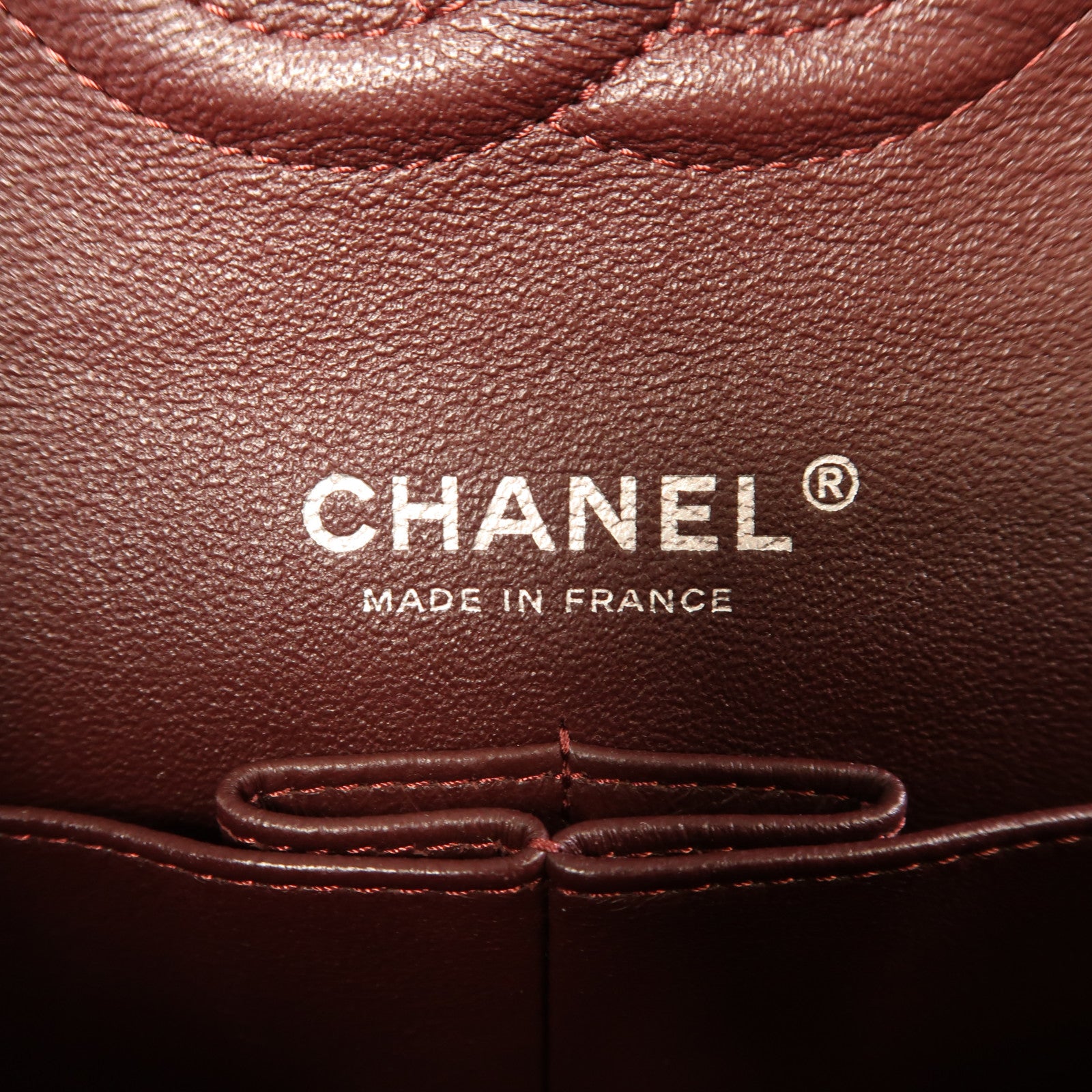 CHANEL 羊皮皮革Classic 25銀扣鏈帶肩背袋