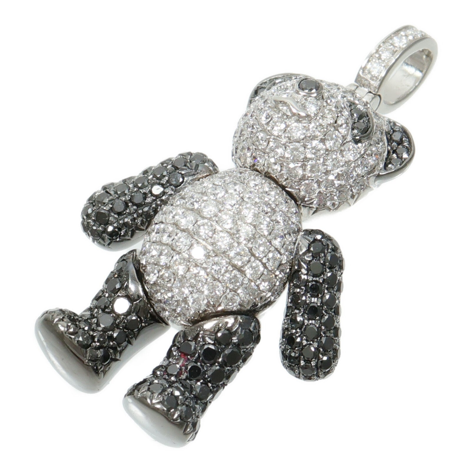 JEWELRY 18K白金Diamond Pendant鑽石吊墜