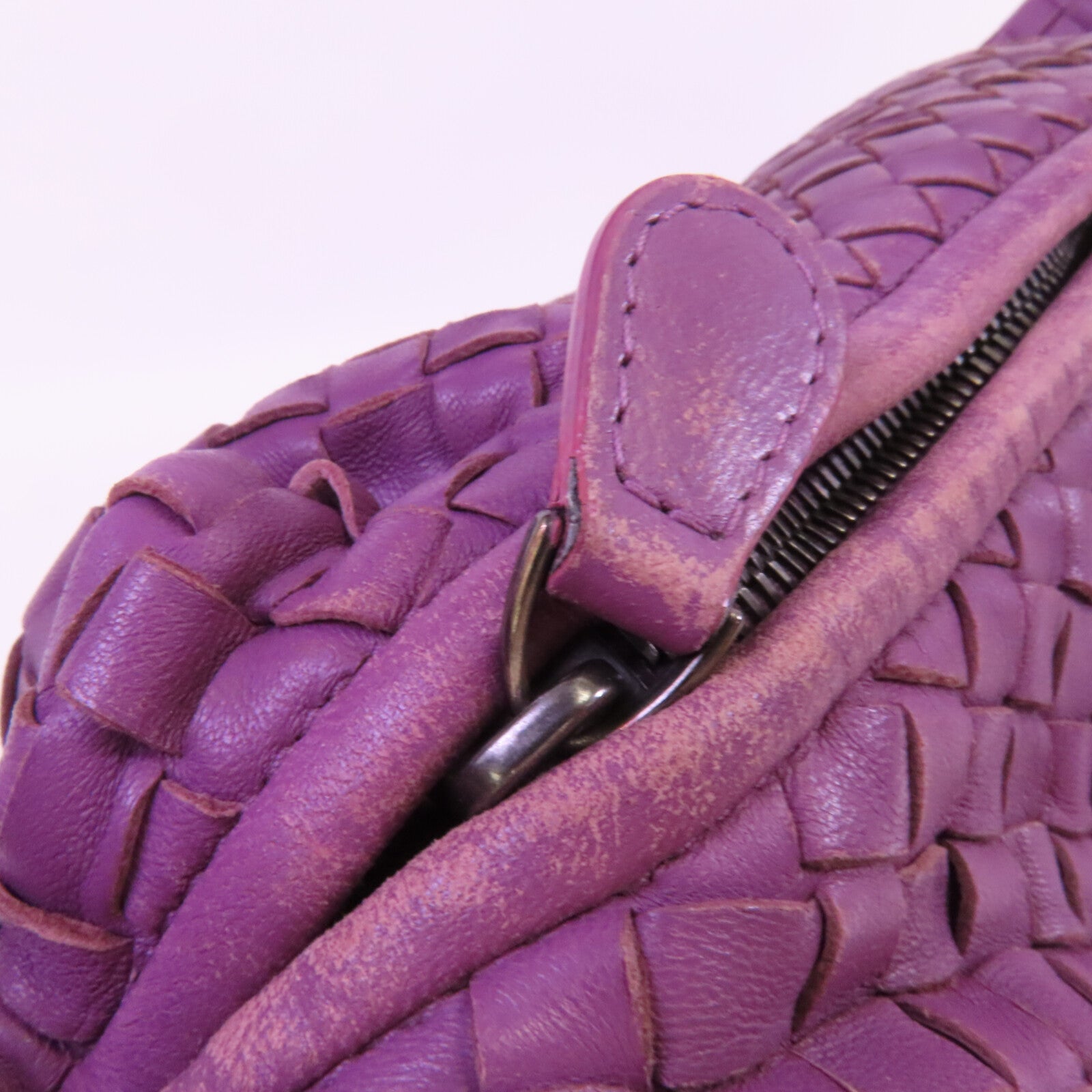 BOTTEGA VENETA 織紋皮革Hobo Bag肩背袋