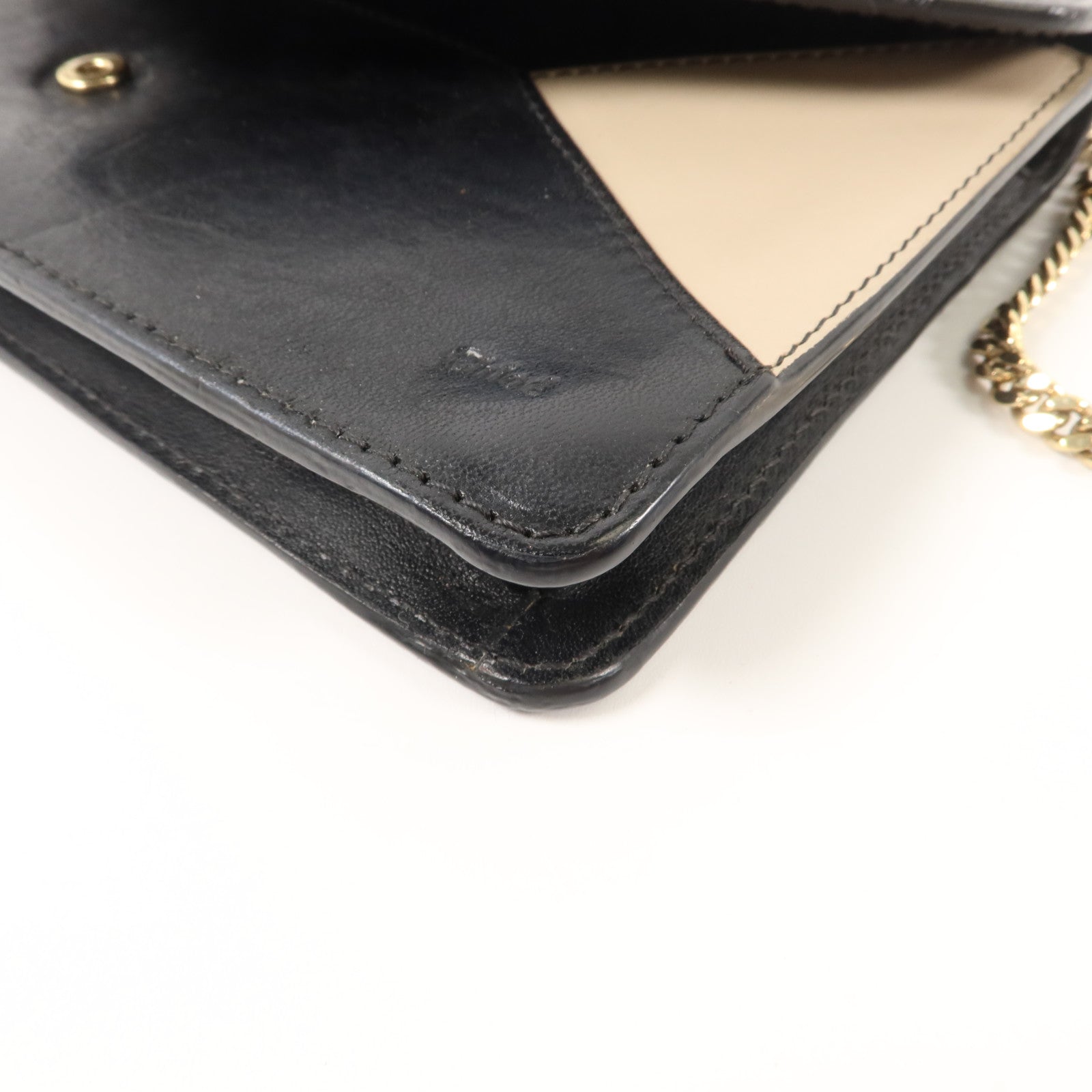 Chloe 牛皮皮革Chain Shoulder Bag鏈帶肩背袋
