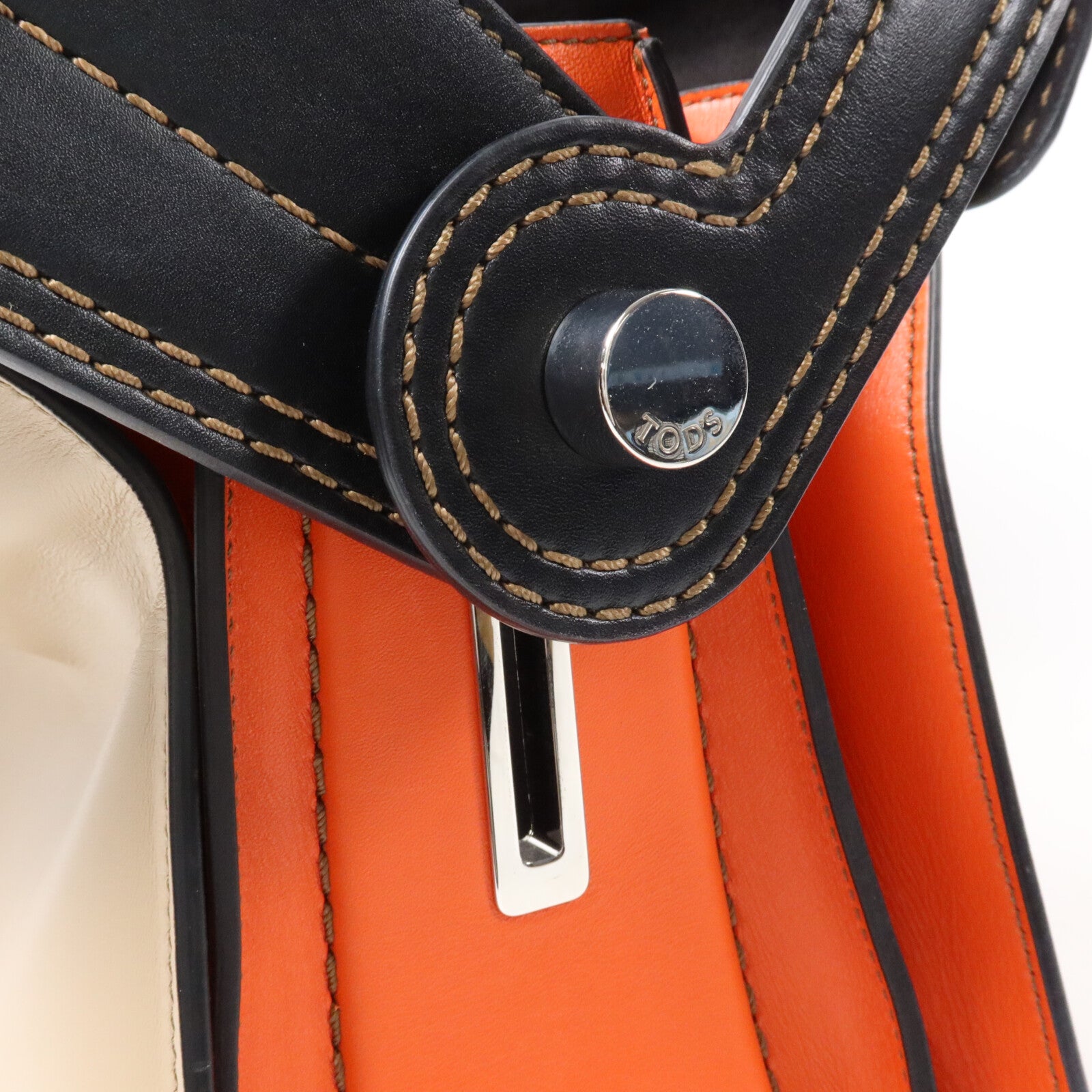 TOD'S 牛皮皮革Twist Bag手挽袋
