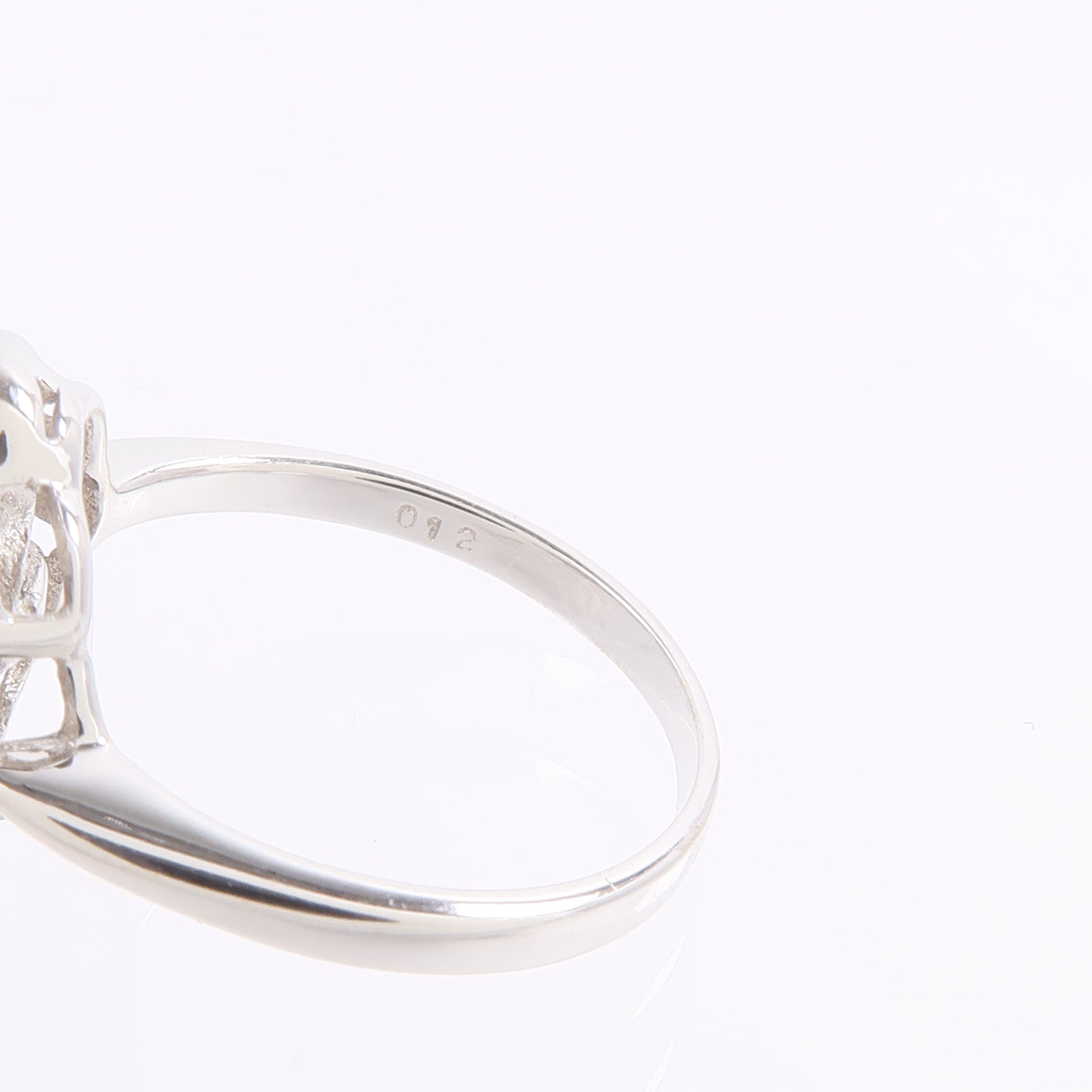 JEWELRY 18K白金Pearl Ring珍珠/鑽石戒指