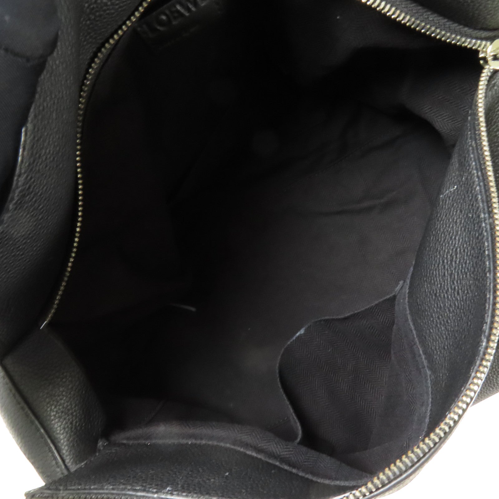 LOEWE 牛皮皮革Puzzle Bag銀扣手挽肩背兩用袋