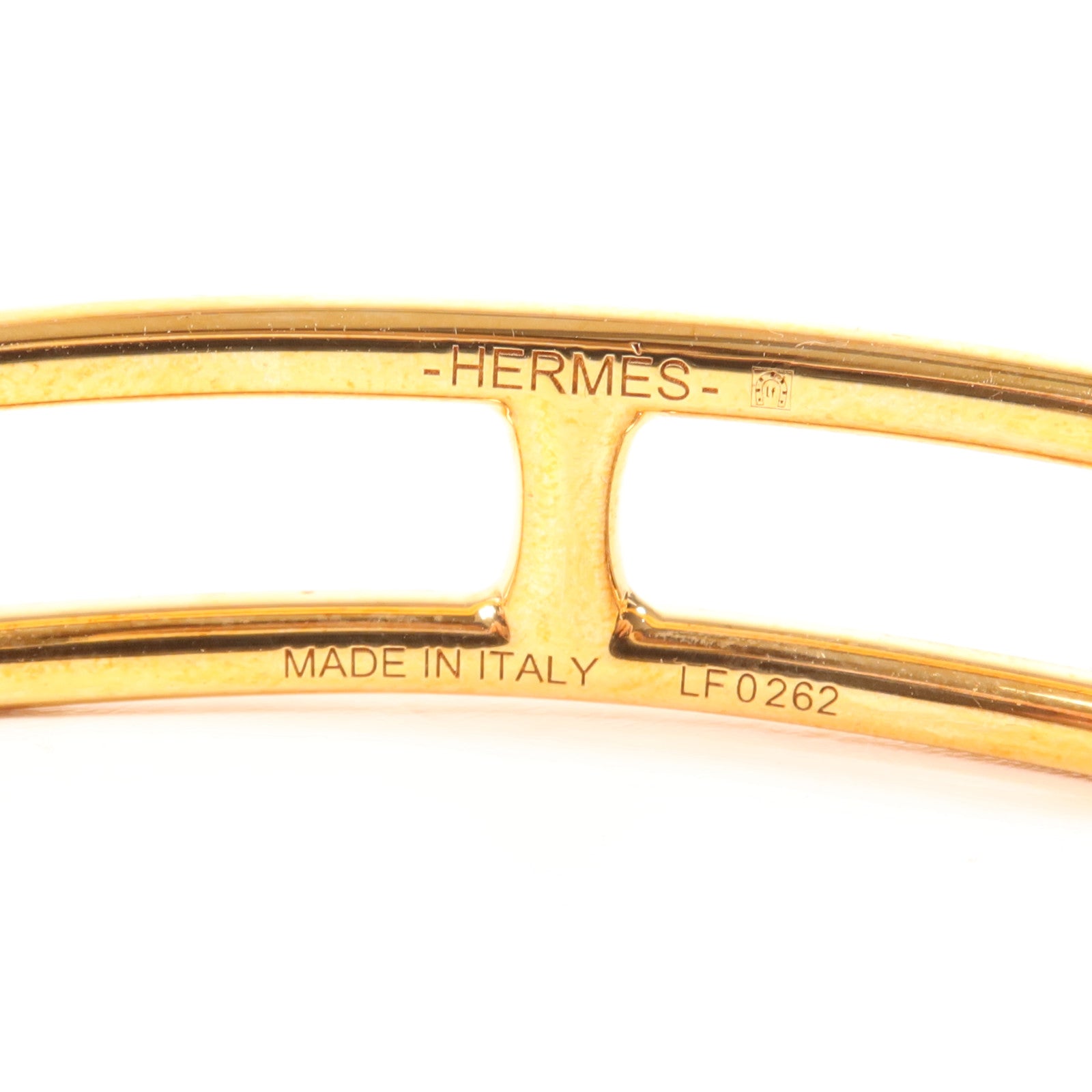 HERMES Swift皮革Roulis Double Tour金扣手鏈