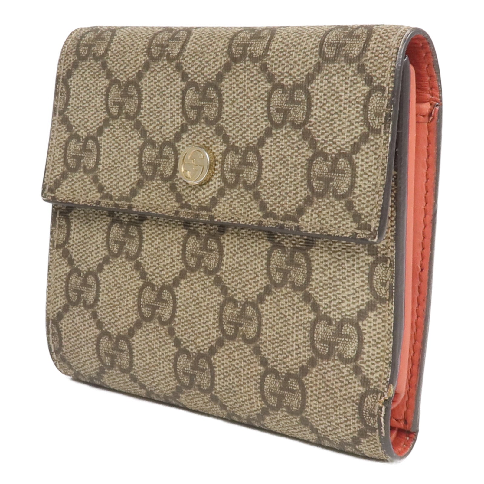 GUCCI 塗層帆布Wallet錢包
