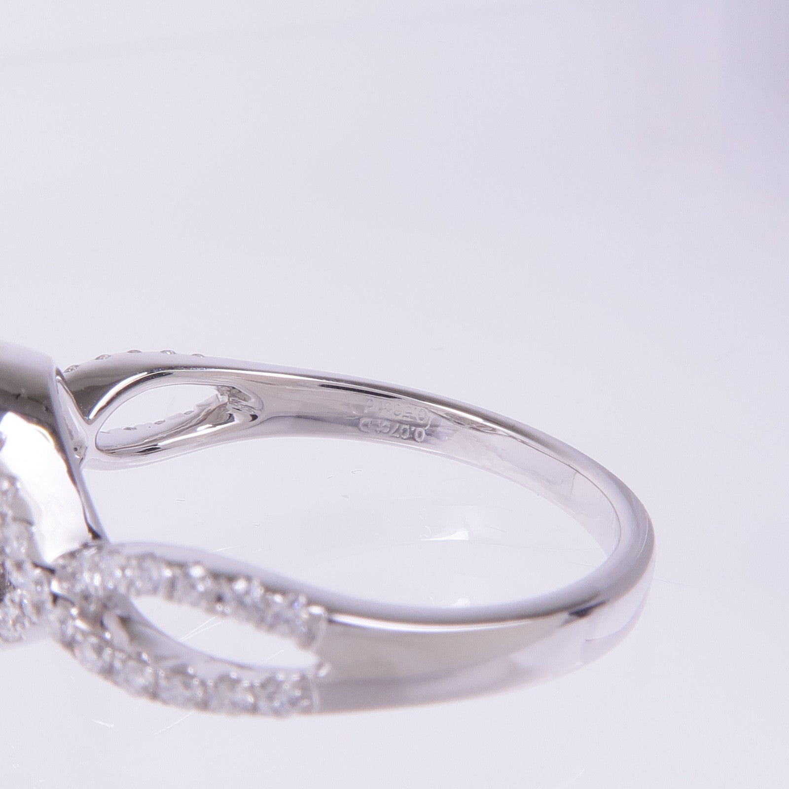 JEWELRY 18K白金Diamond Ring鑽石戒指US#7.25