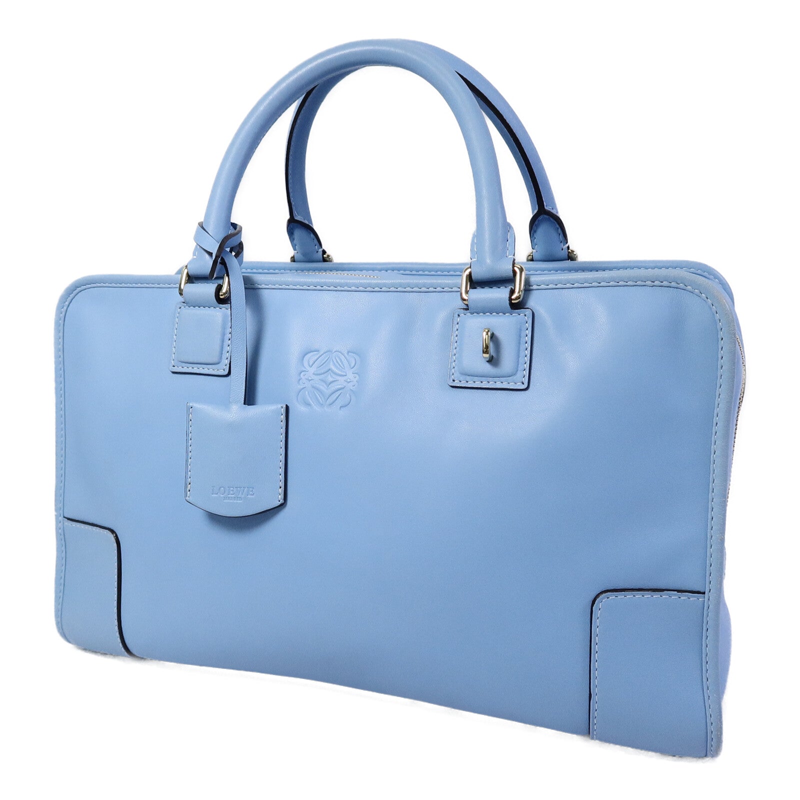 LOEWE 牛皮皮革Amazona手挽袋