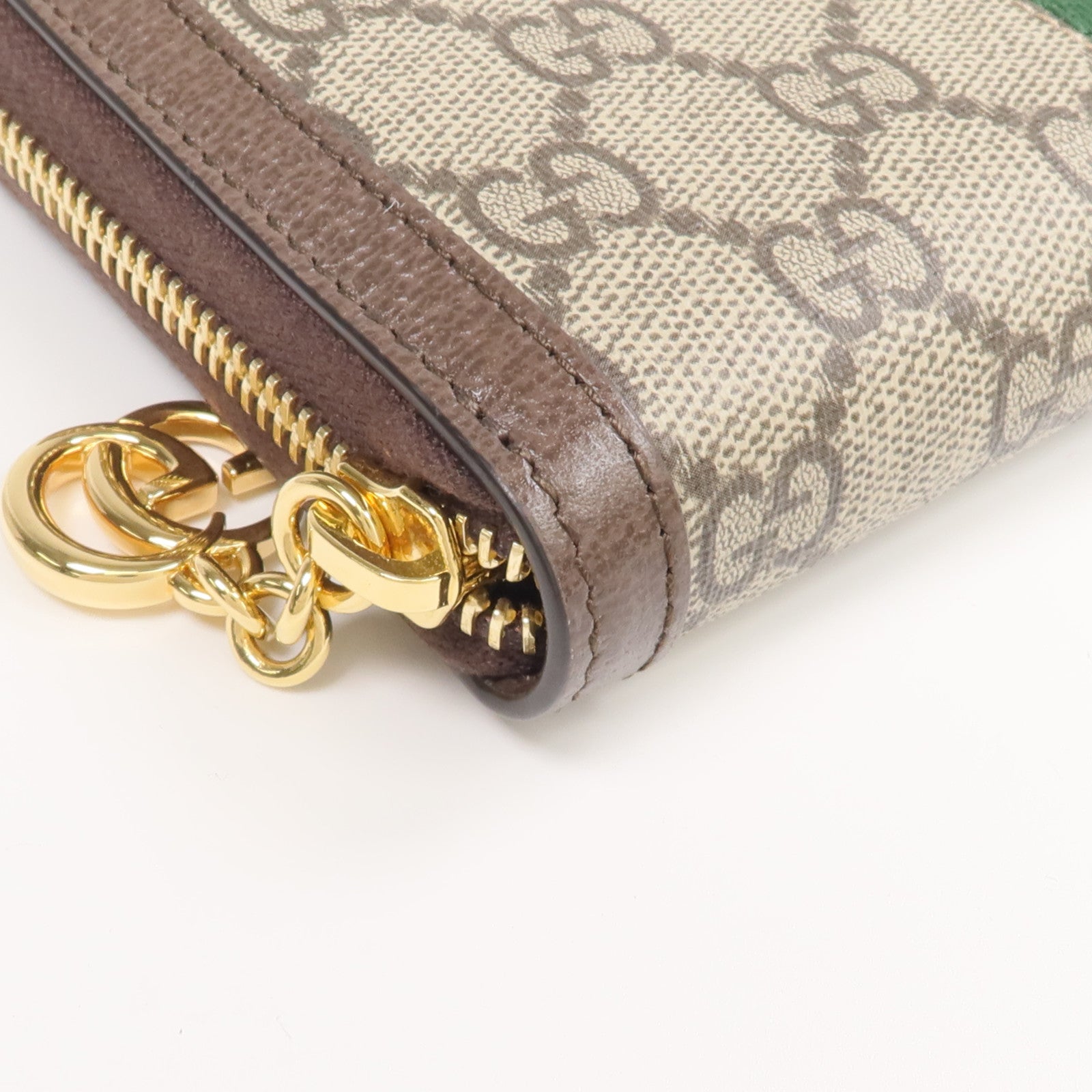 GUCCI 塗層帆布Ophidia GG Long Wallet金扣長錢包