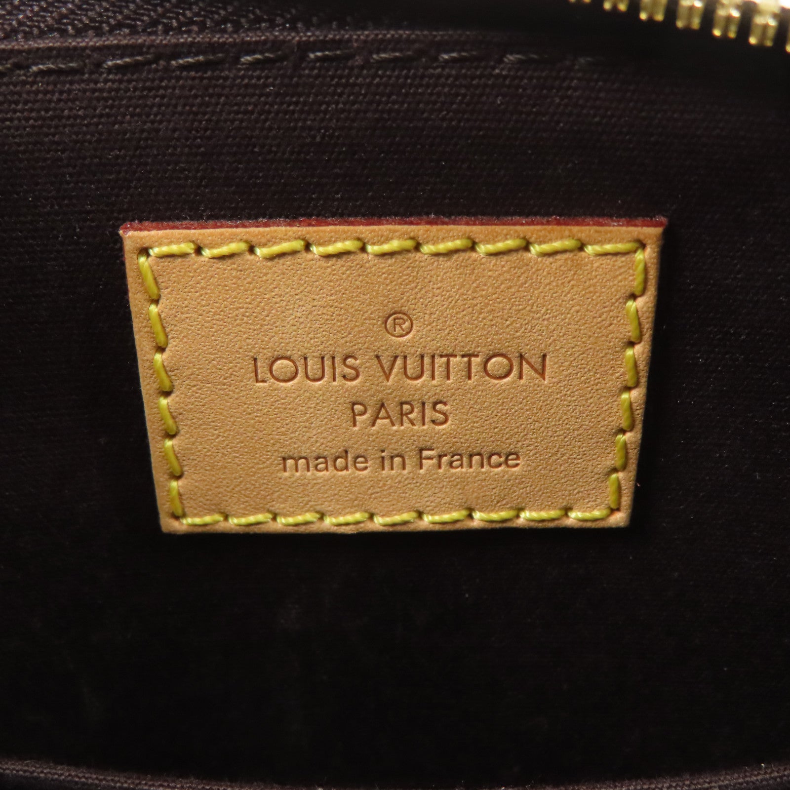 LOUIS VUITTON Vernis Alma BB金扣手挽肩背兩用袋