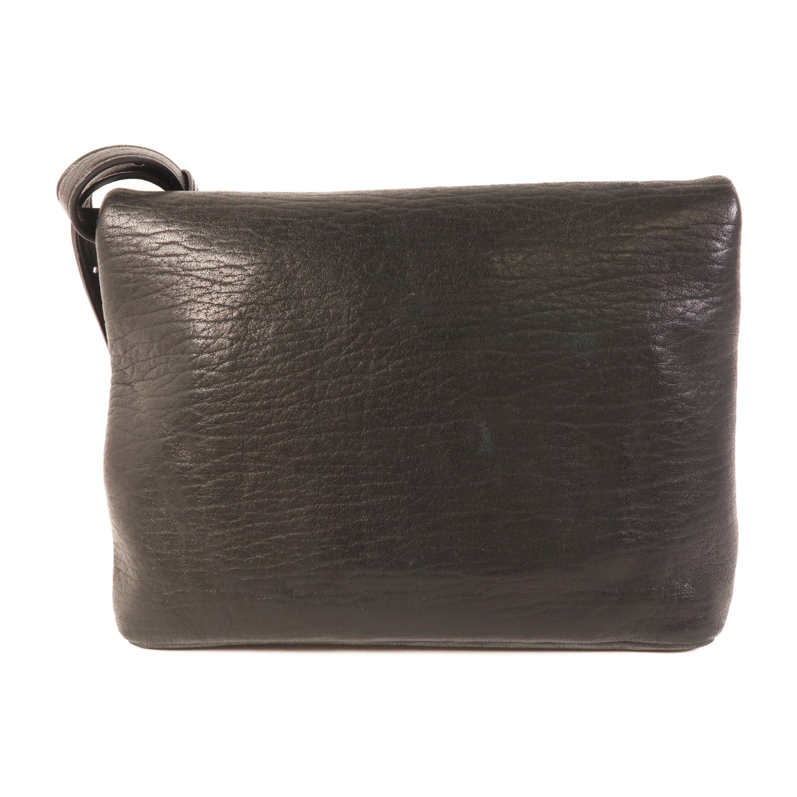 YVES SAINT LAURENT 牛皮皮革Sac De Jeur銀扣肩背袋