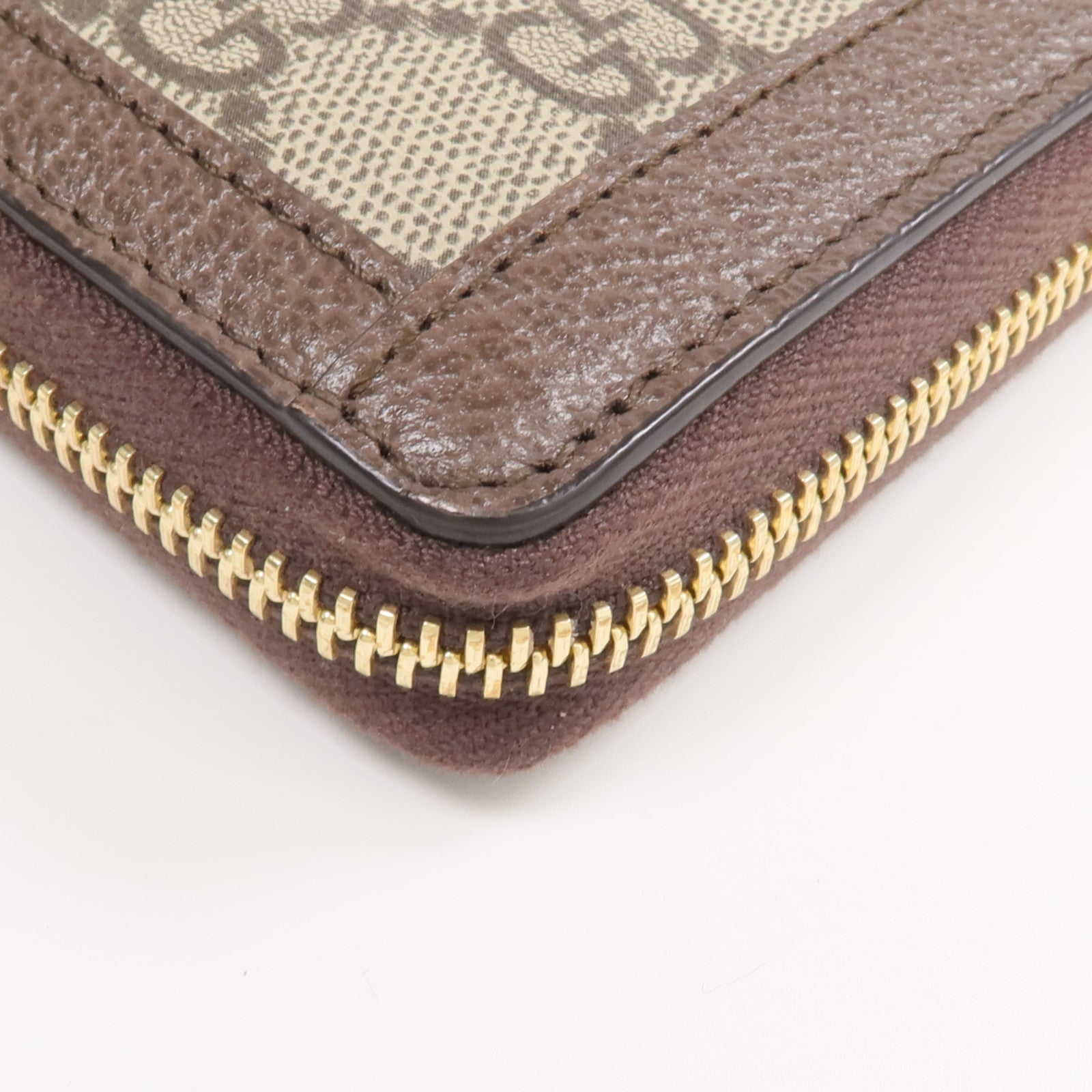 GUCCI 塗層帆布Ophidia GG Long Wallet金扣長錢包