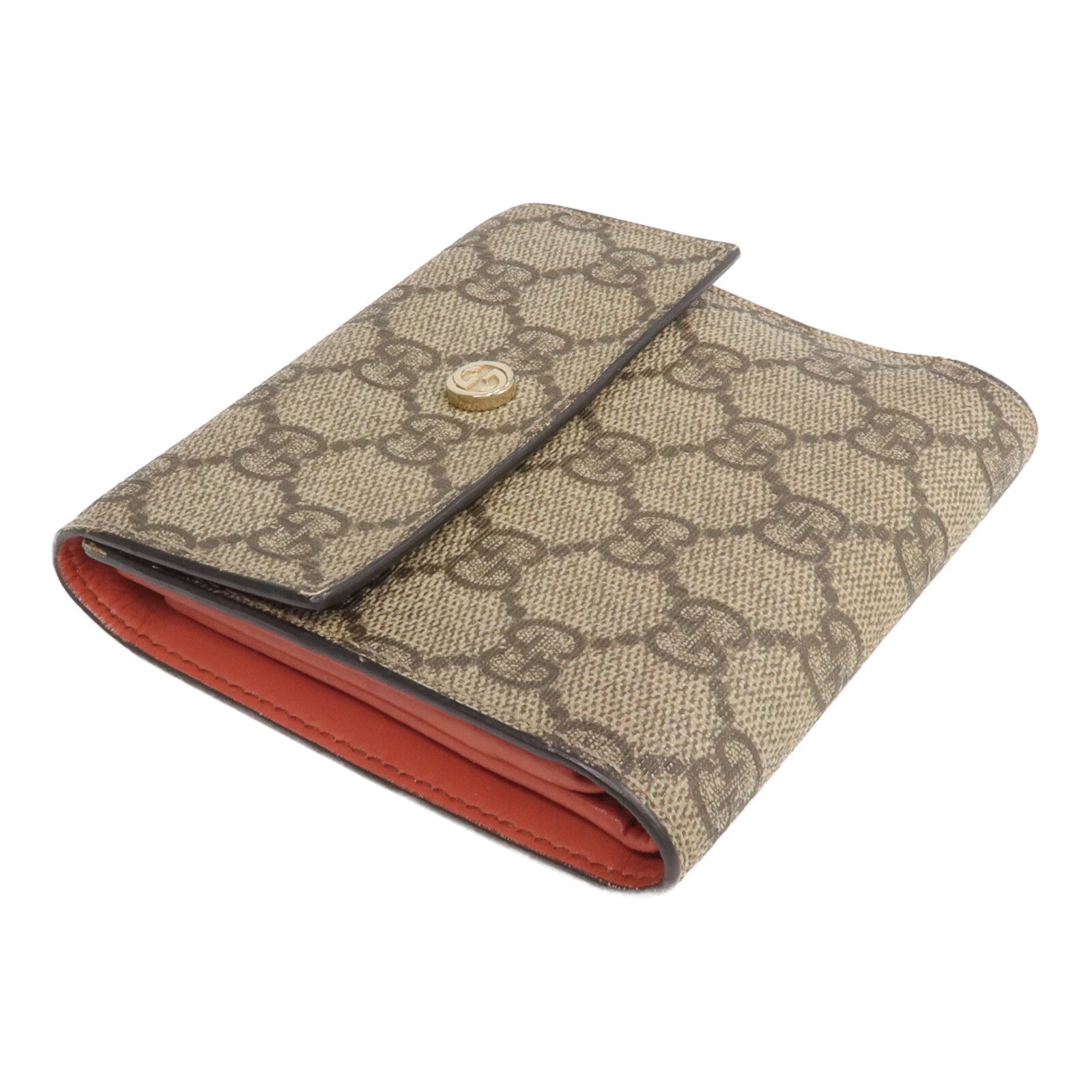 GUCCI 塗層帆布Wallet錢包