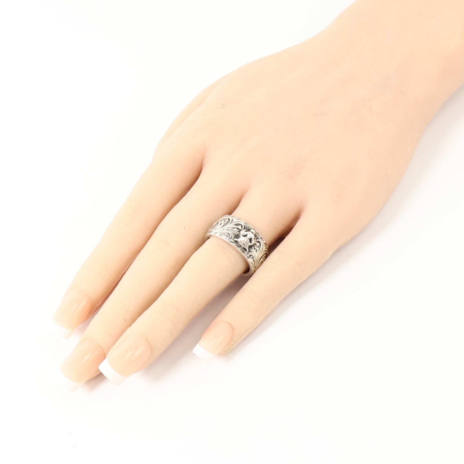 GUCCI 925純銀Gatto Feline Ring戒指