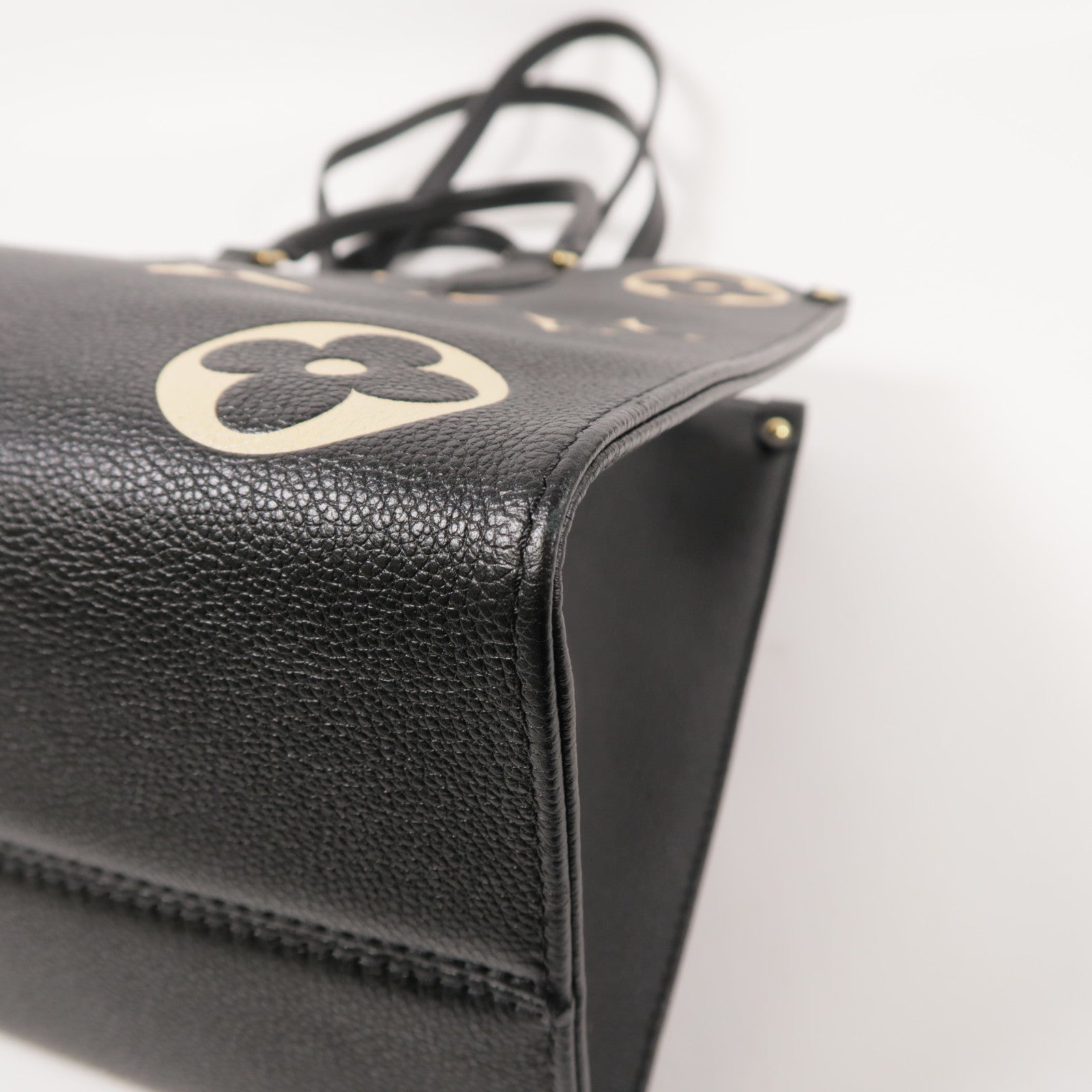 LOUIS VUITTON Monogram Empreinte OnTheGo MM金扣手挽肩背兩用袋