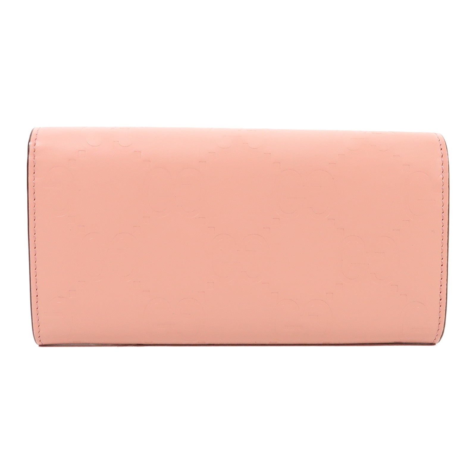 GUCCI 牛皮皮革Long Wallet金扣長錢包