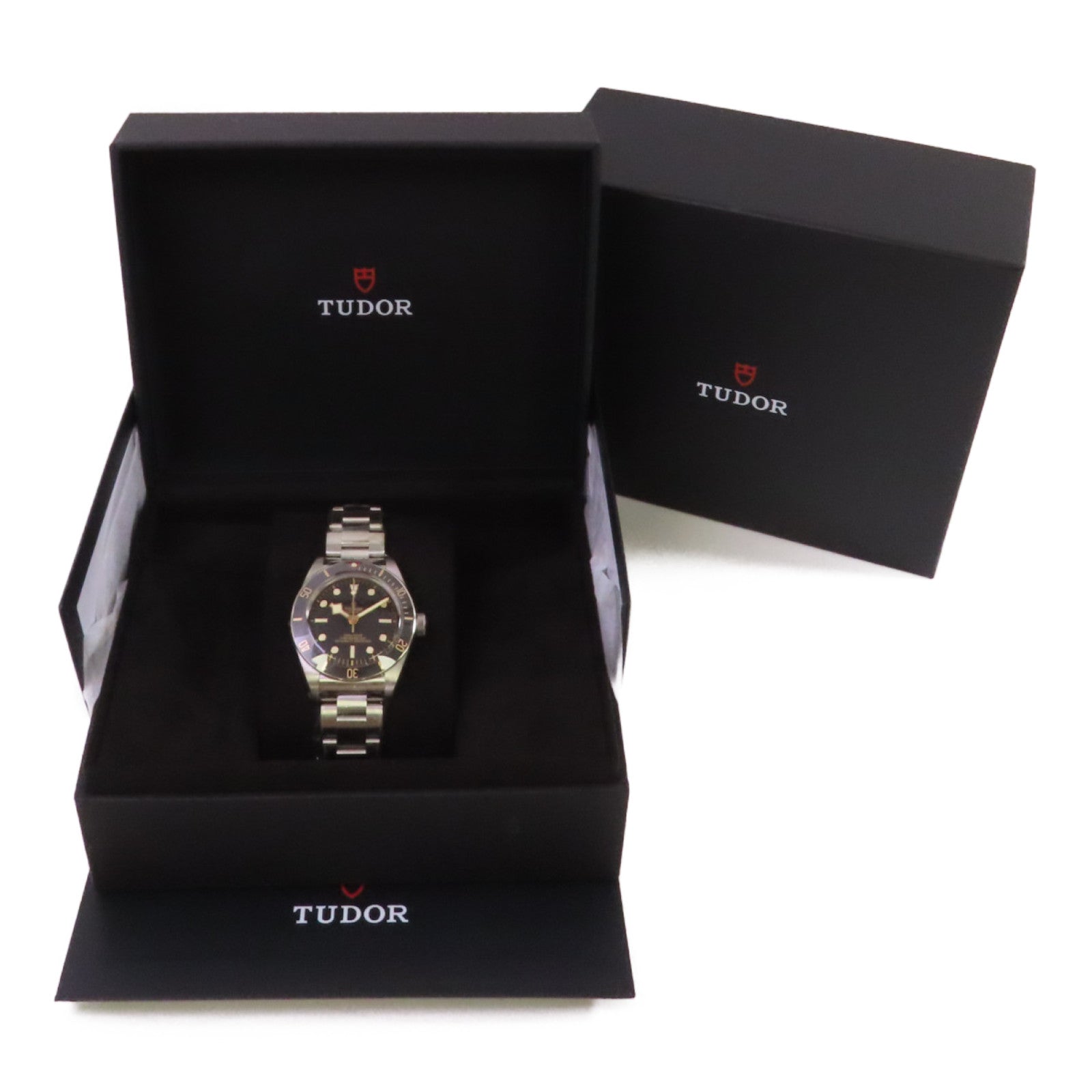 TUDOR Black Bay 58 39mm Watch不鏽鋼手錶自動機芯黑色