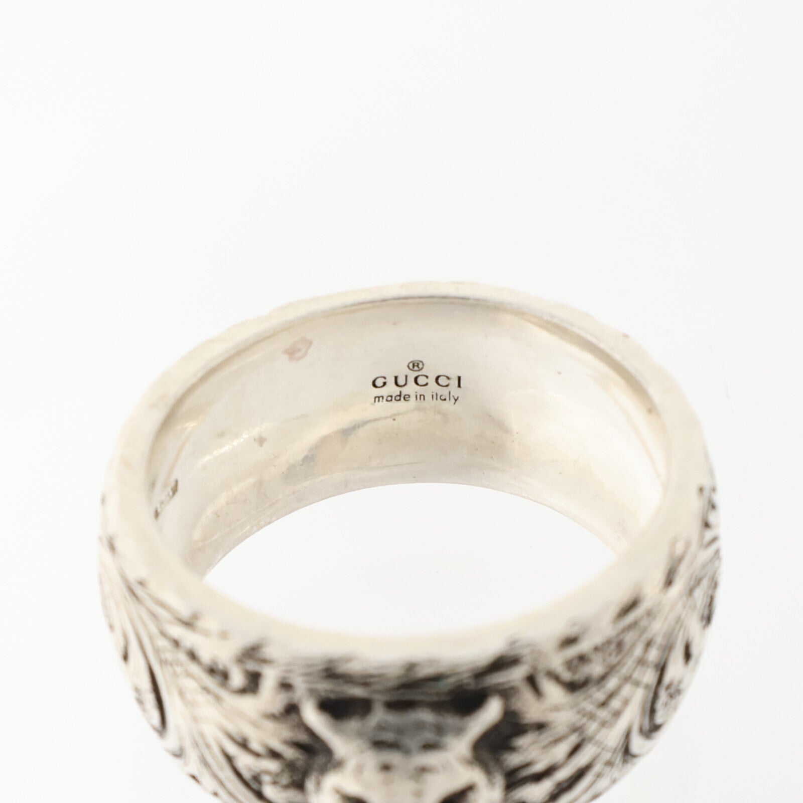 GUCCI 925純銀Gatto Feline Ring戒指