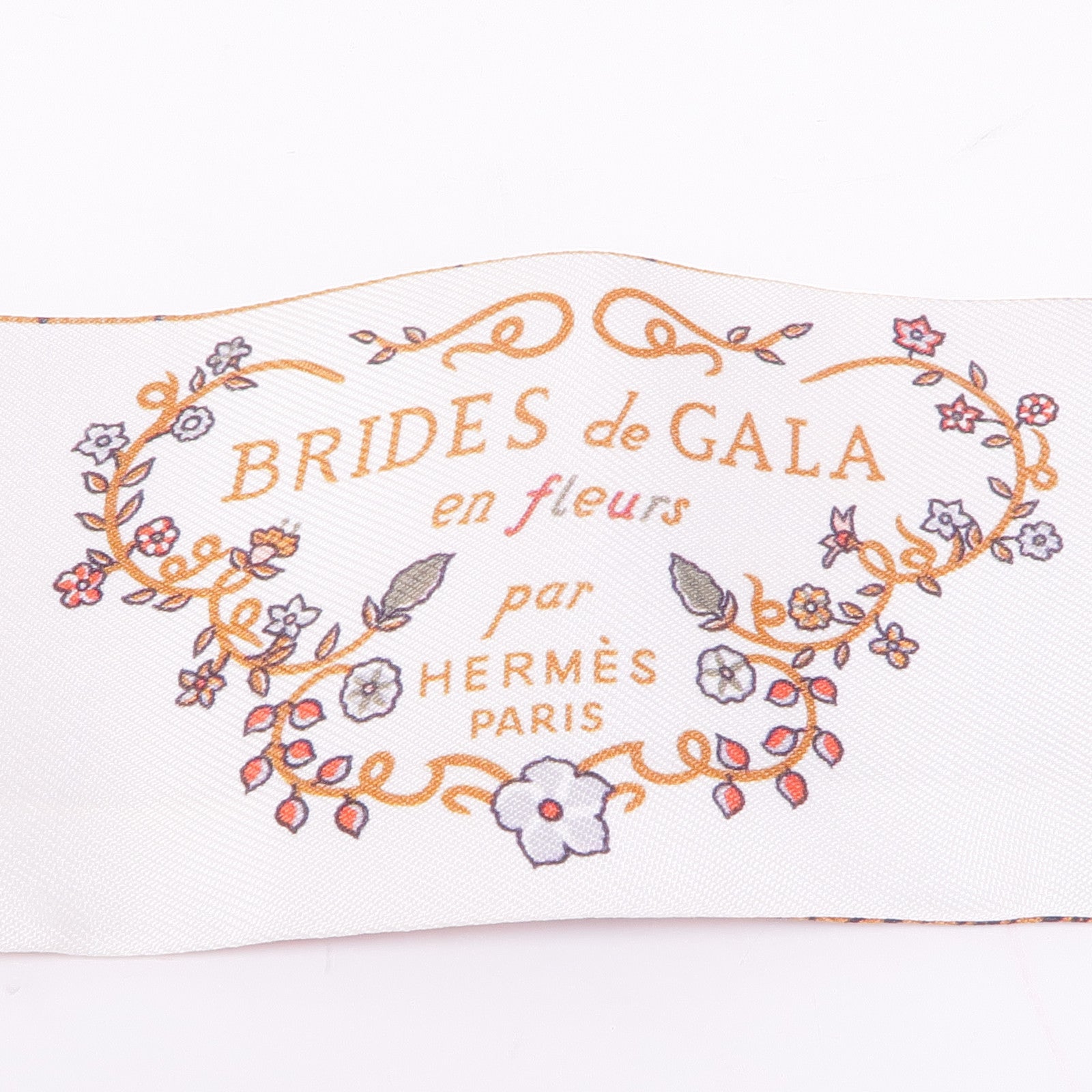 HERMES 絲質Twilly絲巾