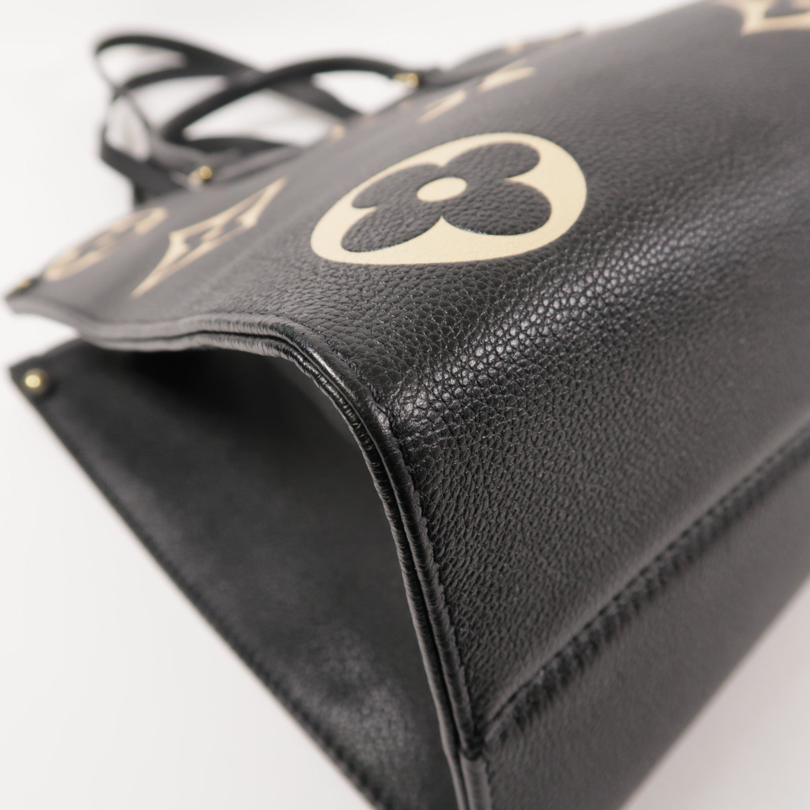 LOUIS VUITTON Monogram Empreinte OnTheGo MM金扣手挽肩背兩用袋