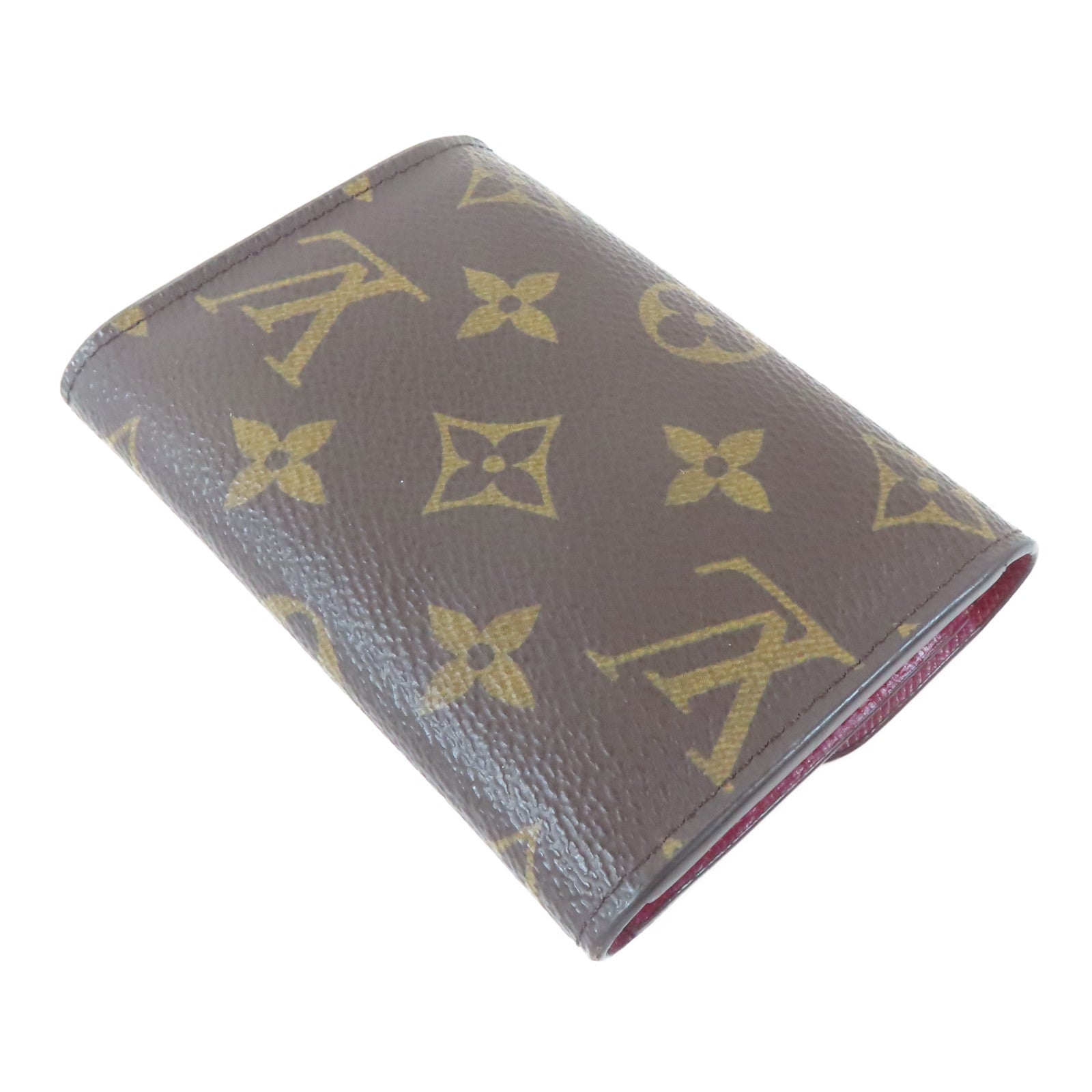 LOUIS VUITTON Monogram Rosalie金扣卡片套啡色