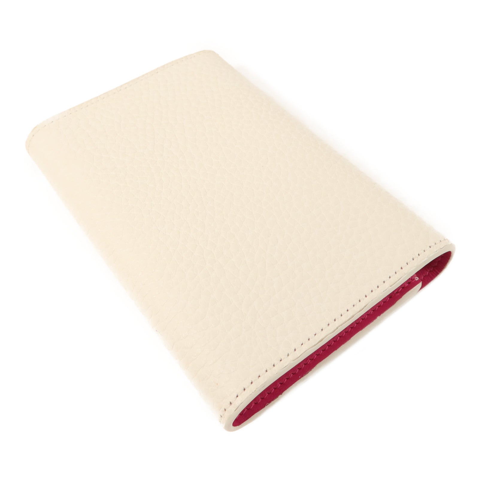 LOUIS VUITTON Taurillon Portefeuille Capucines Compact金扣錢包