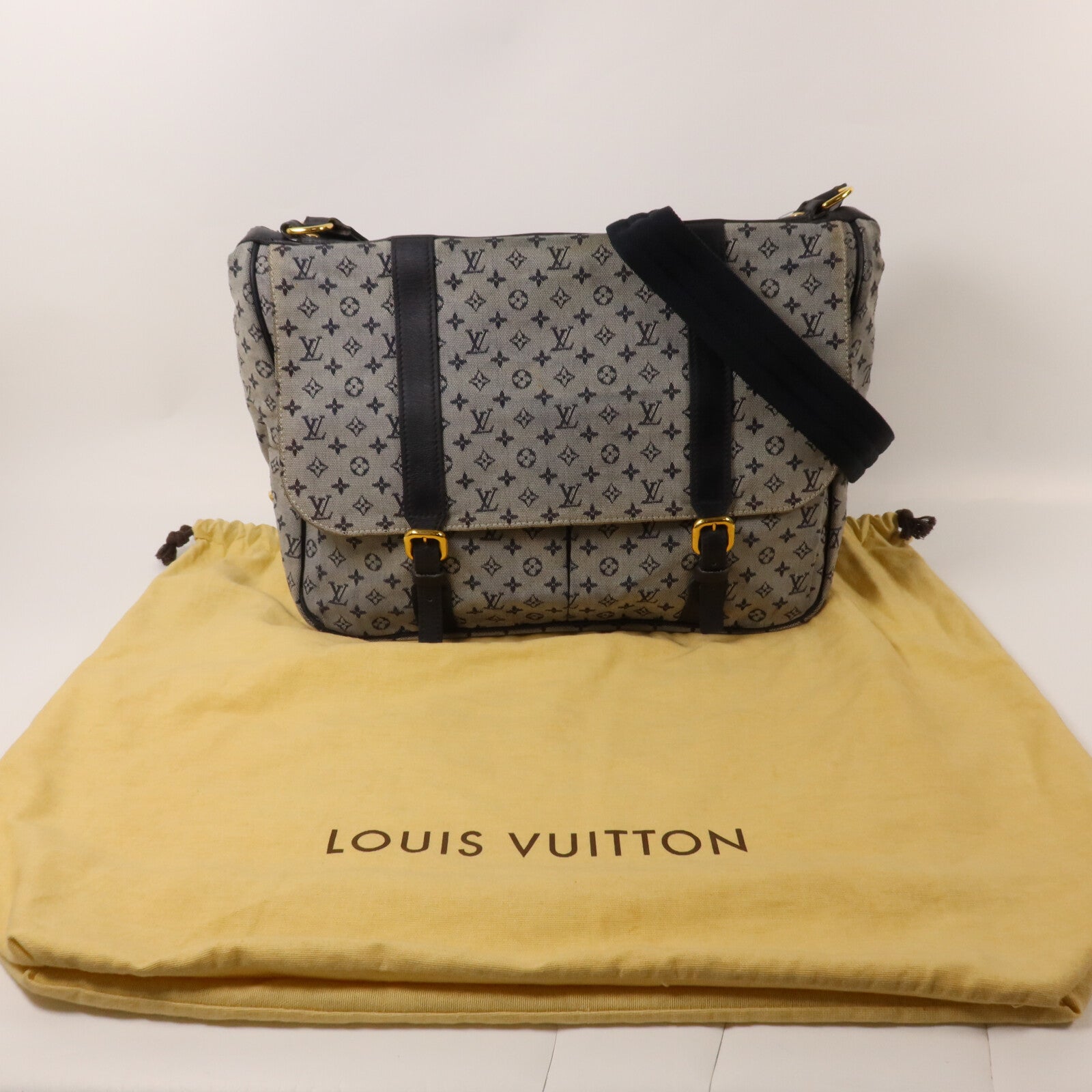 LOUIS VUITTON Monogram Mini LinSac Maman肩背袋