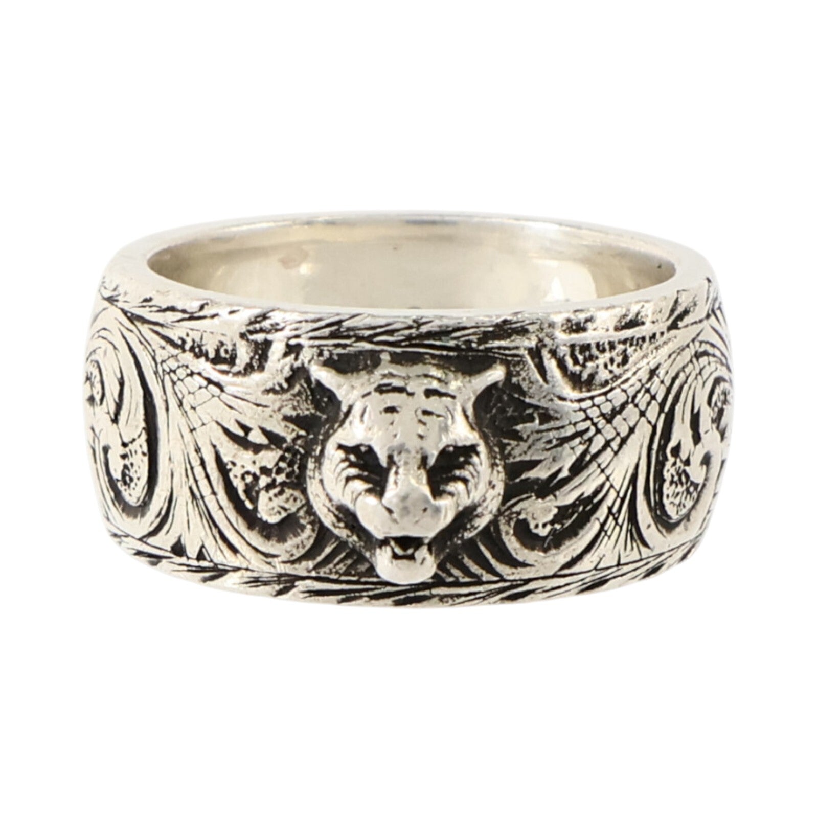 GUCCI 925純銀Gatto Feline Ring戒指