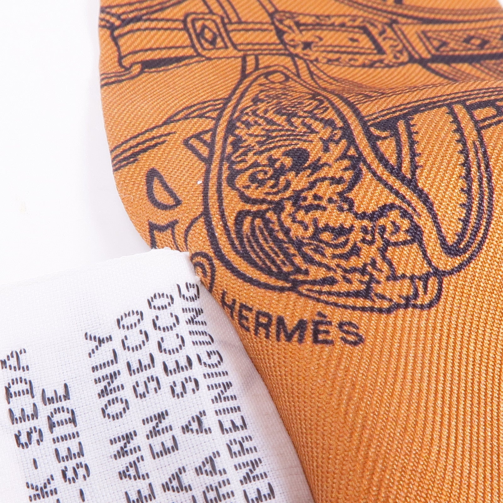 HERMES 絲質Twilly絲巾