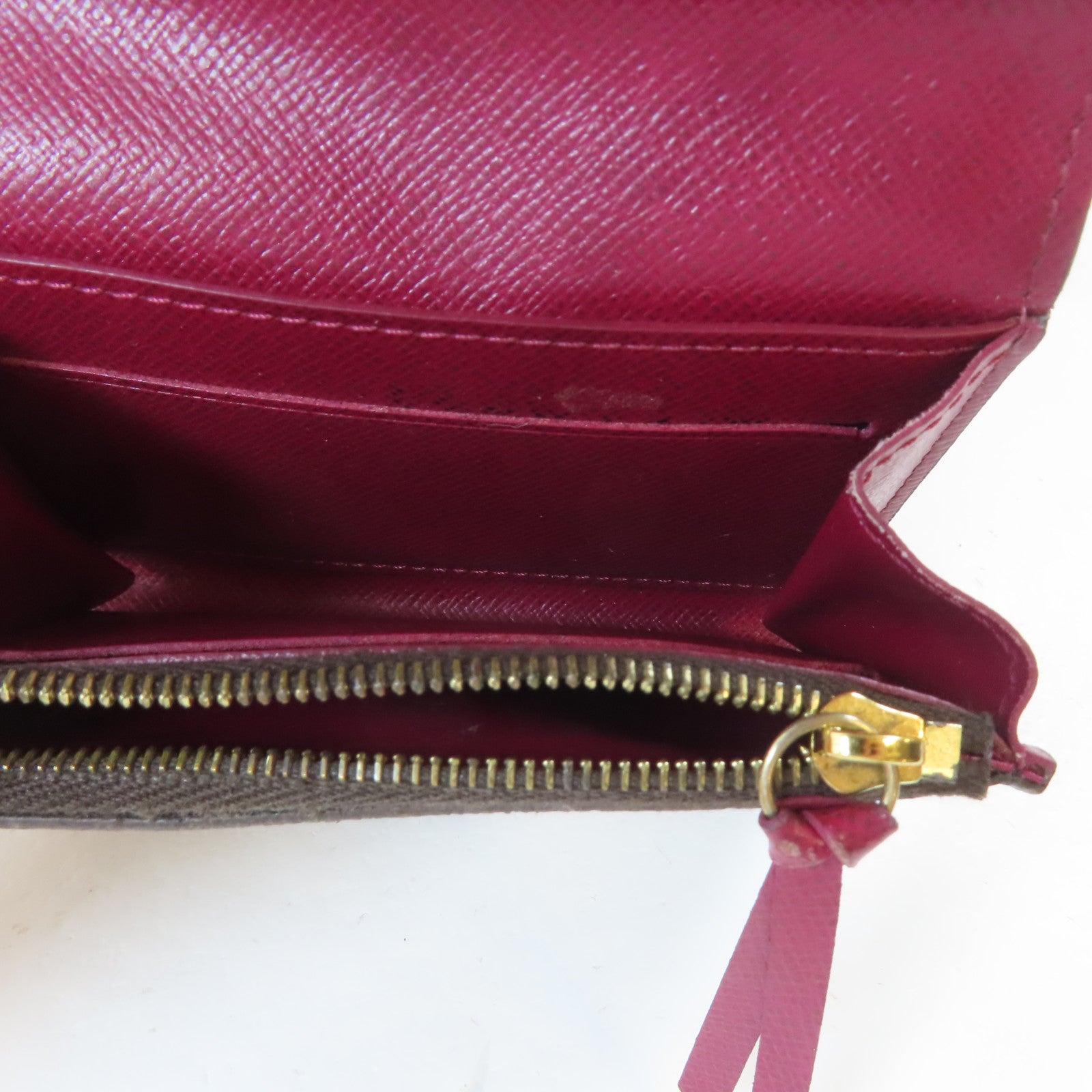 LOUIS VUITTON Monogram Rosalie金扣卡片套啡色