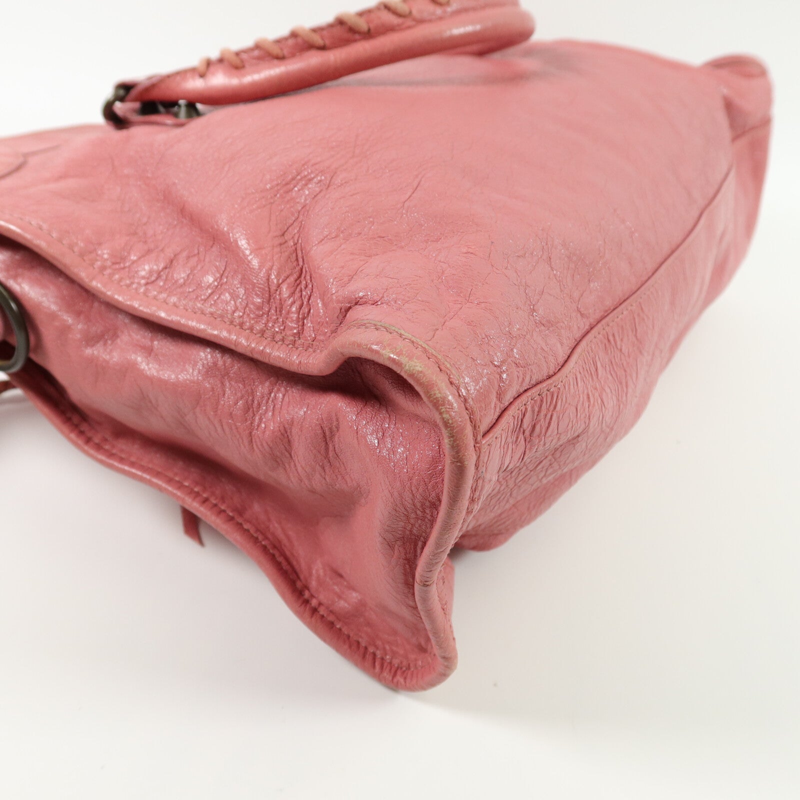 BALENCIAGA 牛皮皮革 City肩背袋