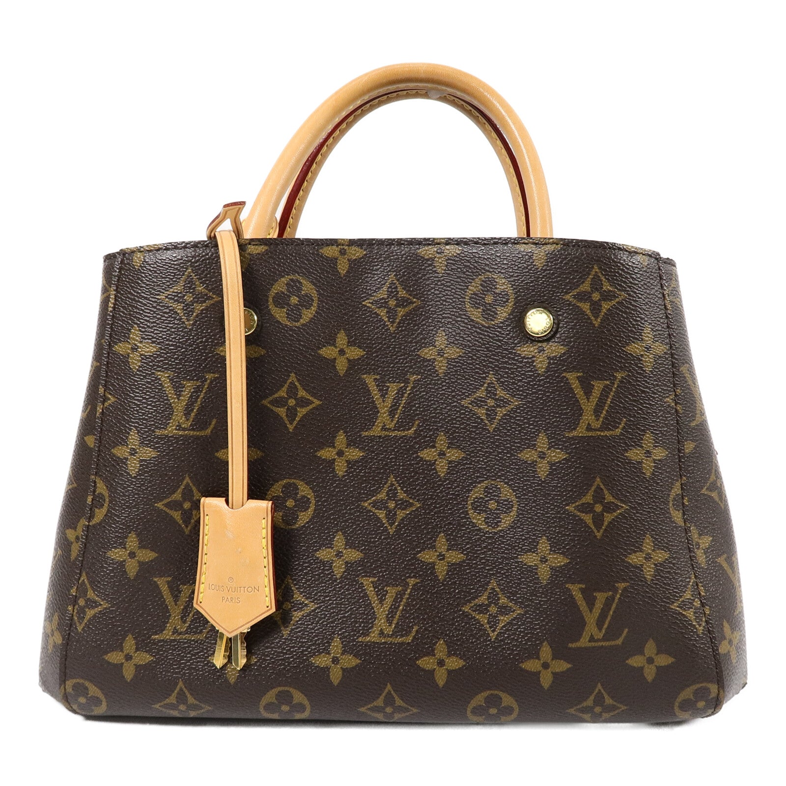 LOUIS VUITTON Monogram Montaigne MM手挽肩背兩用袋