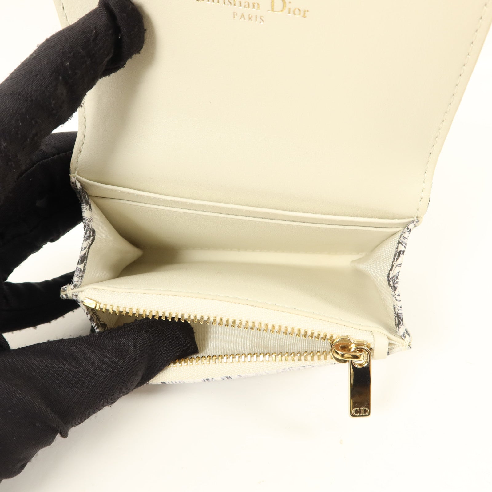 Dior 牛皮皮革Caro XS Wallet錢包