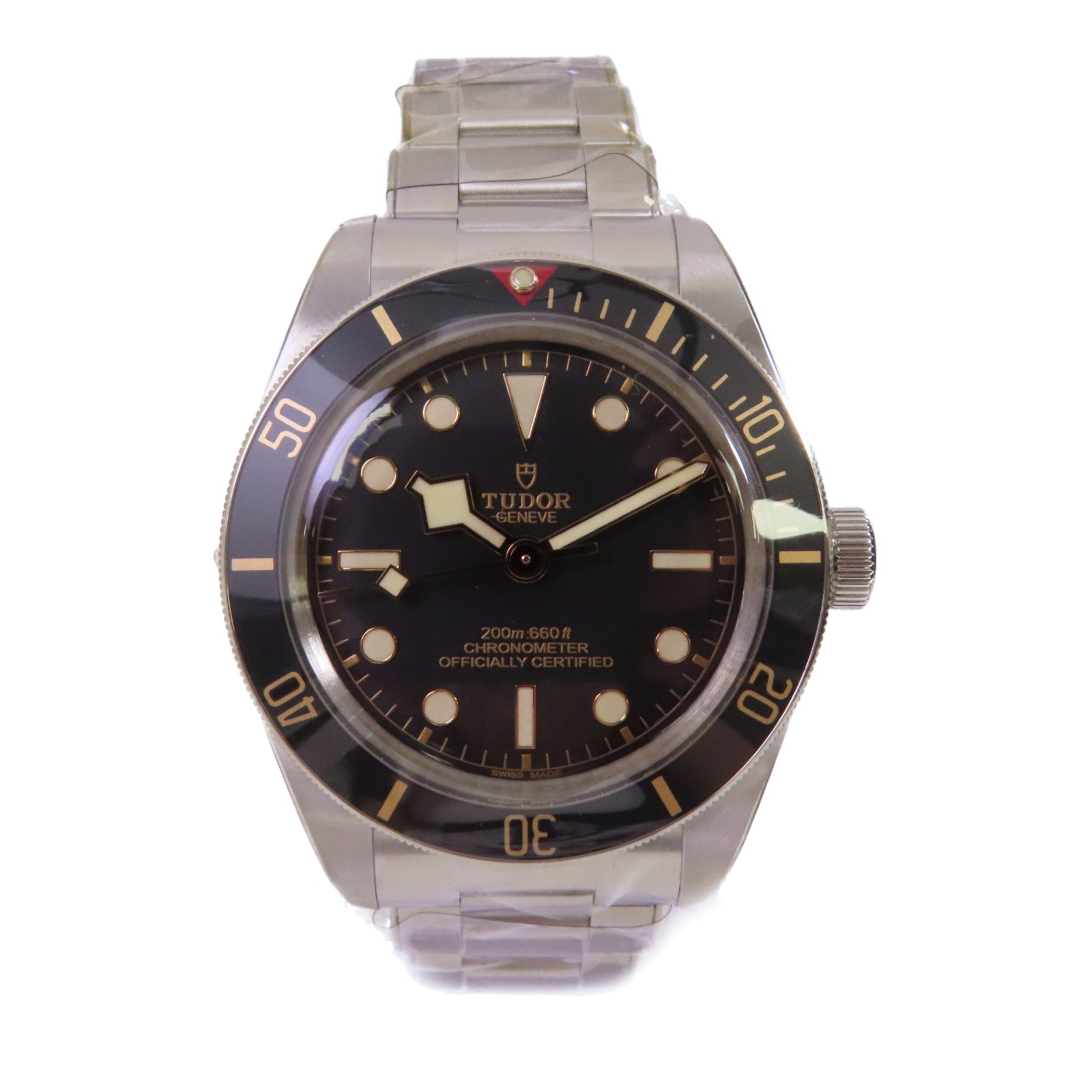 TUDOR Black Bay 58 39mm Watch不鏽鋼手錶自動機芯黑色