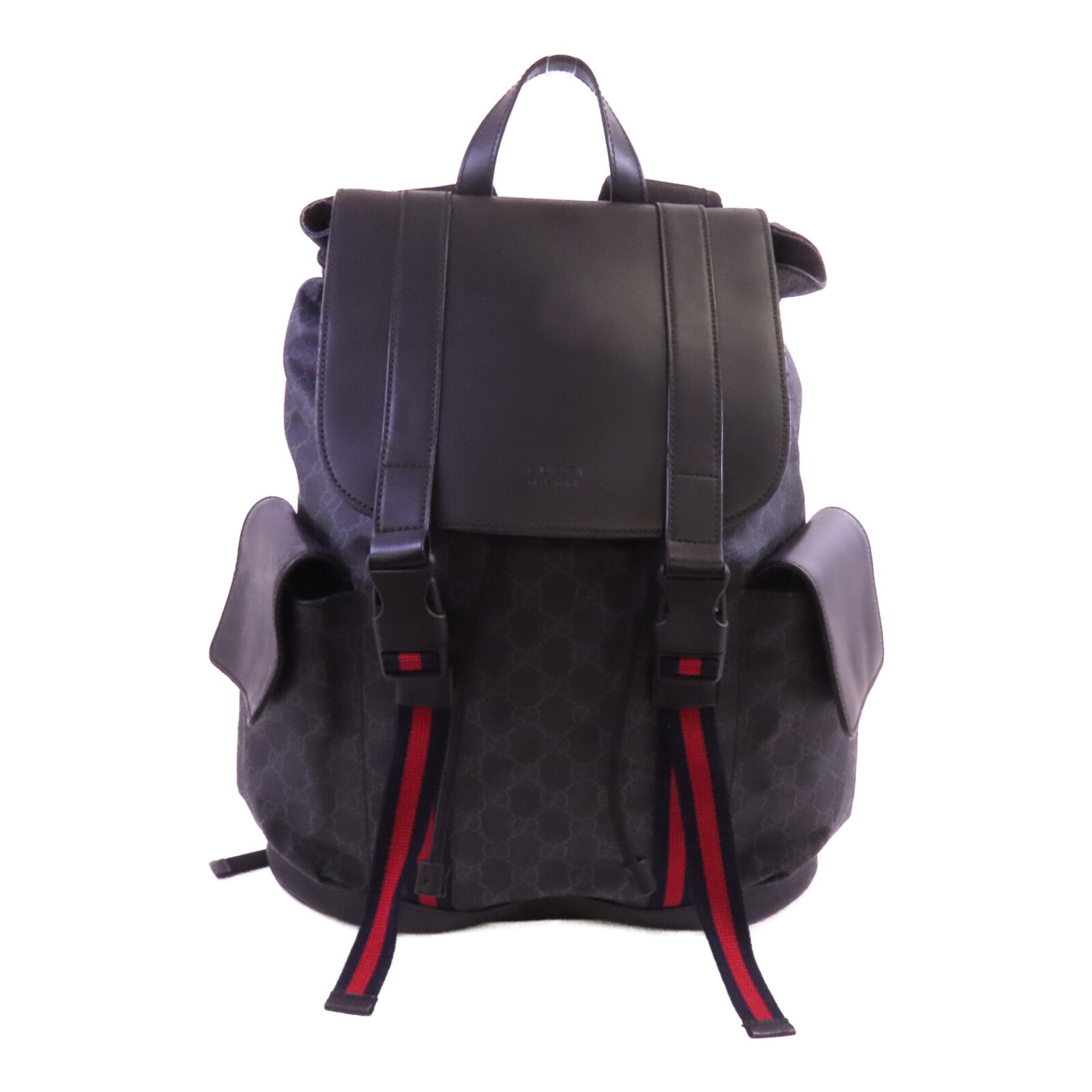 GUCCI 塗層帆布GG Supreme Backpack背包