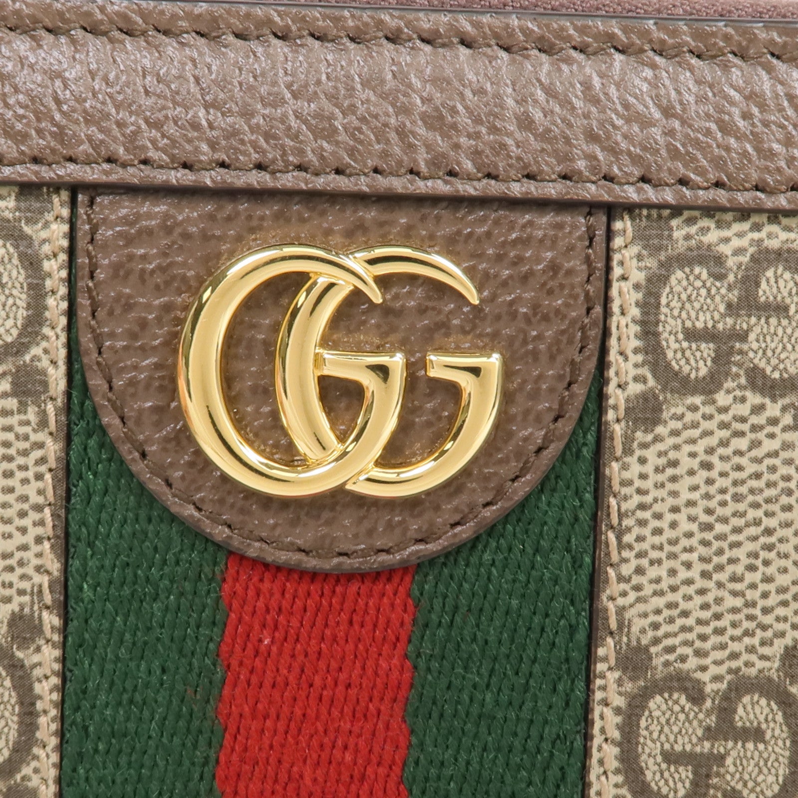 GUCCI 塗層帆布Ophidia GG Long Wallet金扣長錢包
