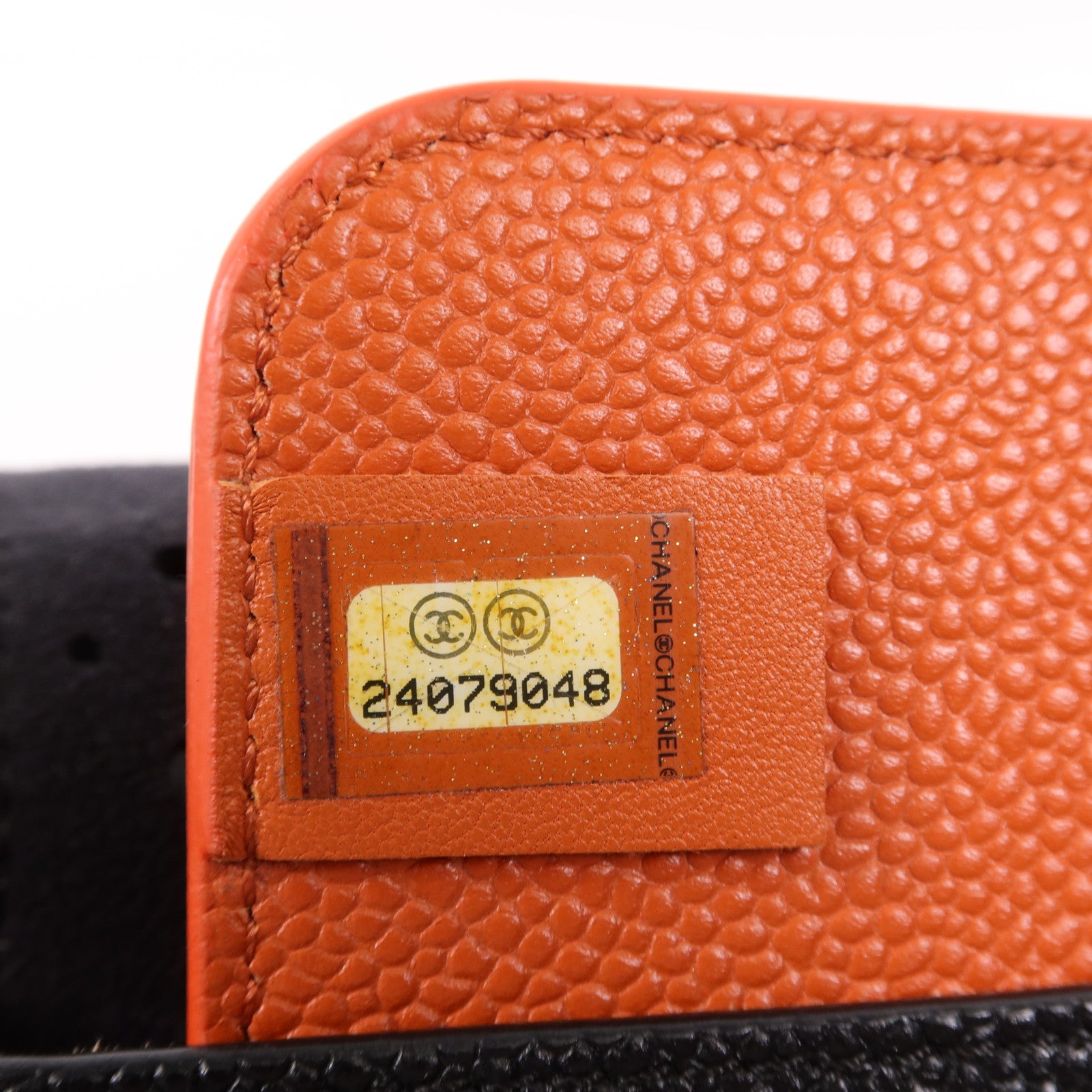 CHANEL 牛皮皮革Shoulder Bag銀扣肩背袋