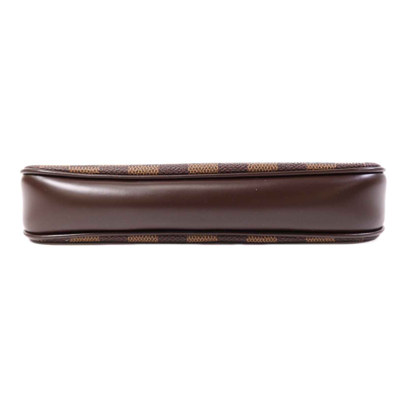 LOUIS VUITTON Damier Pochette Accessories金扣肩背袋