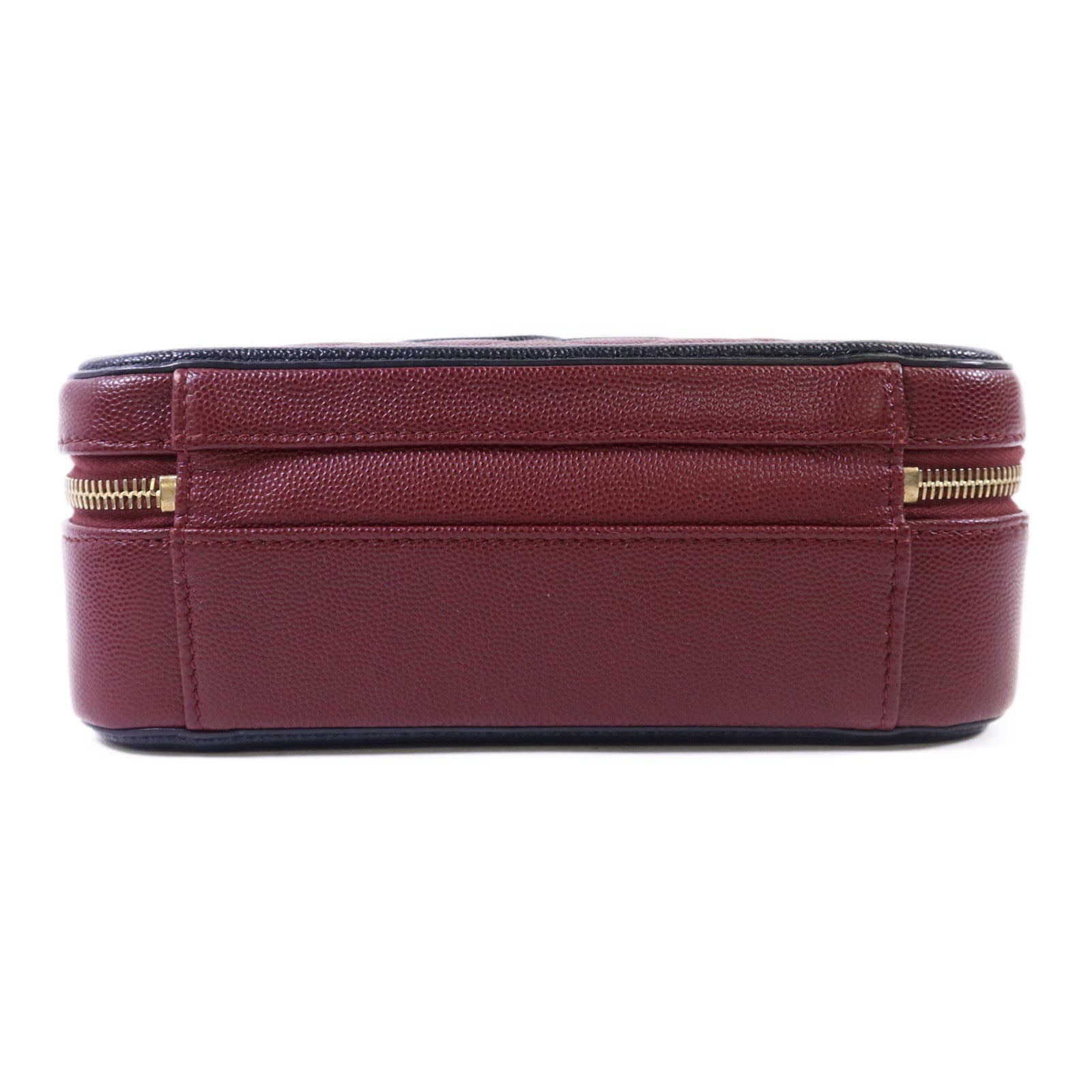 CHANEL 牛皮皮革Vanity Case金扣手挽肩背兩用袋