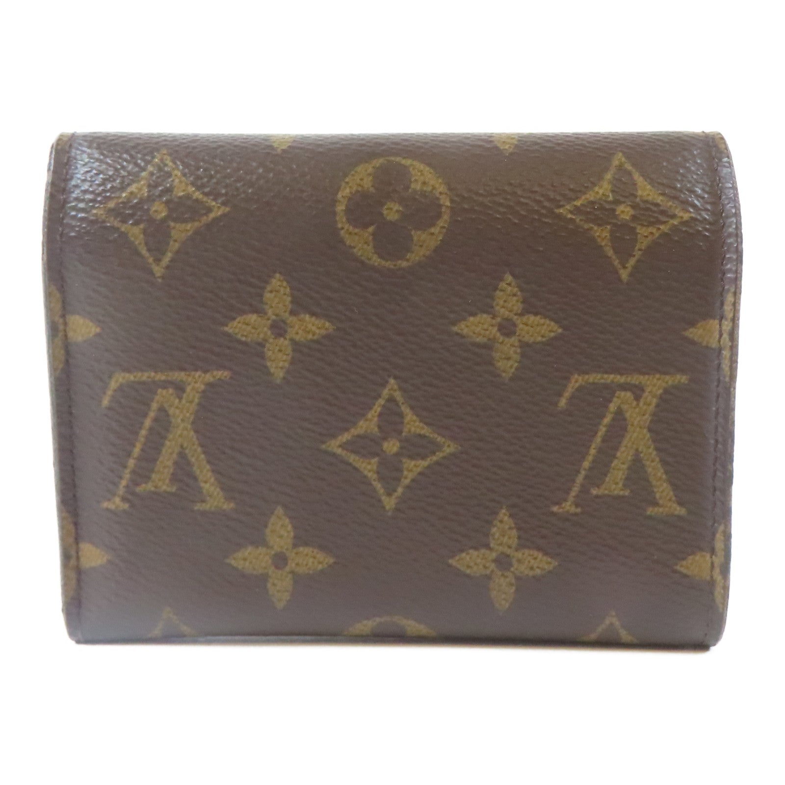 LOUIS VUITTON Monogram Victorine Wallet金扣錢包啡色