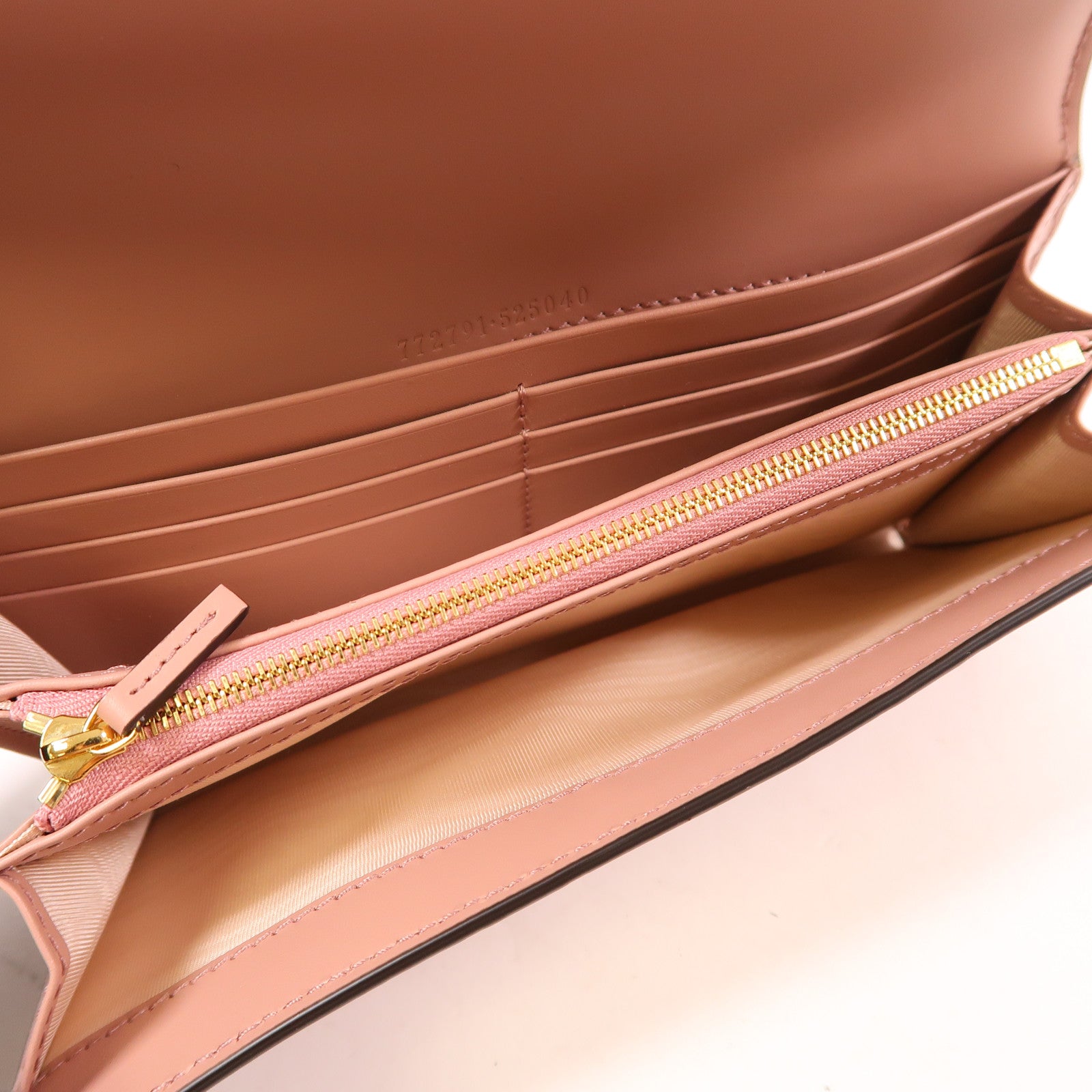 GUCCI 牛皮皮革Long Wallet金扣長錢包