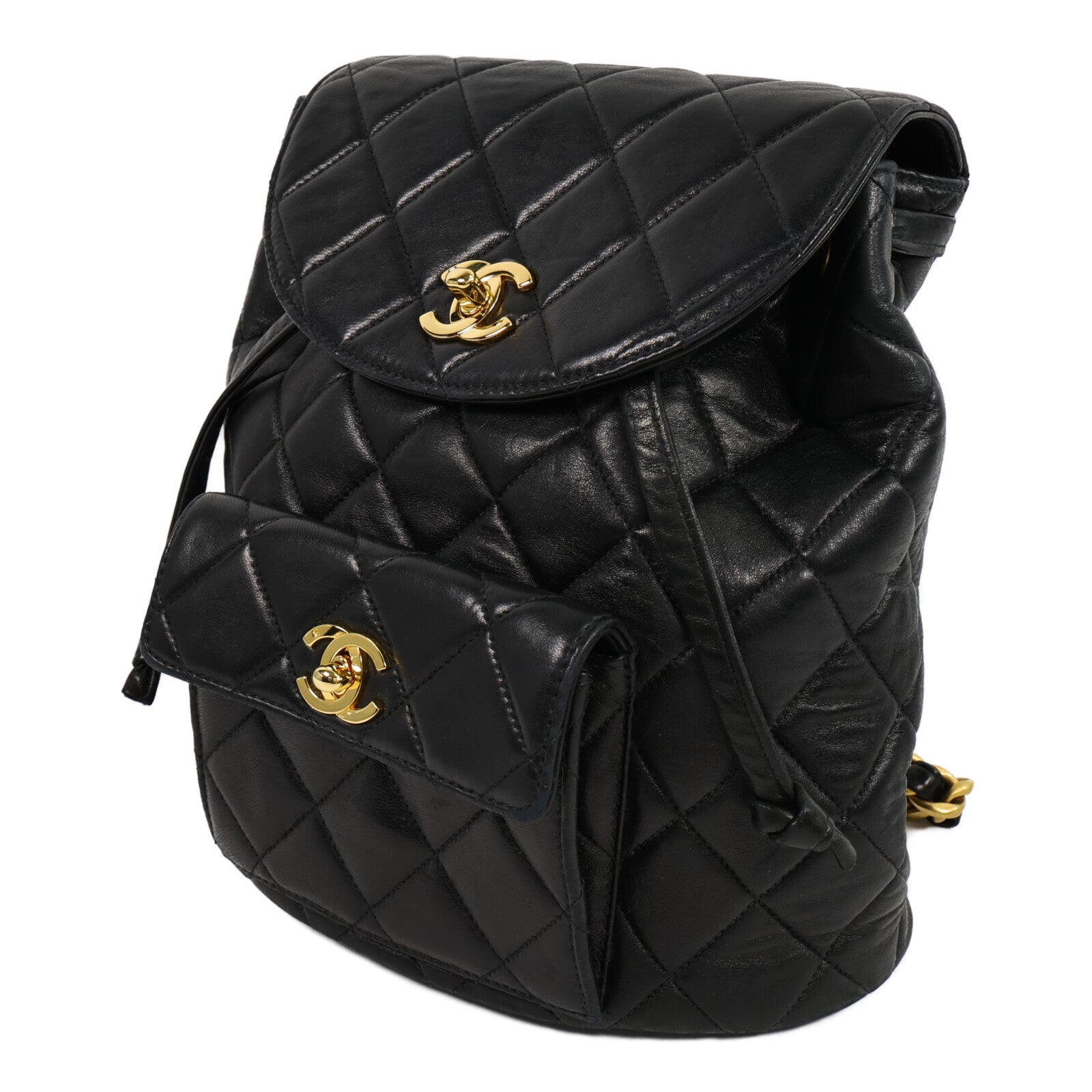 CHANEL 牛皮皮革Vintage Duma Backpack背包
