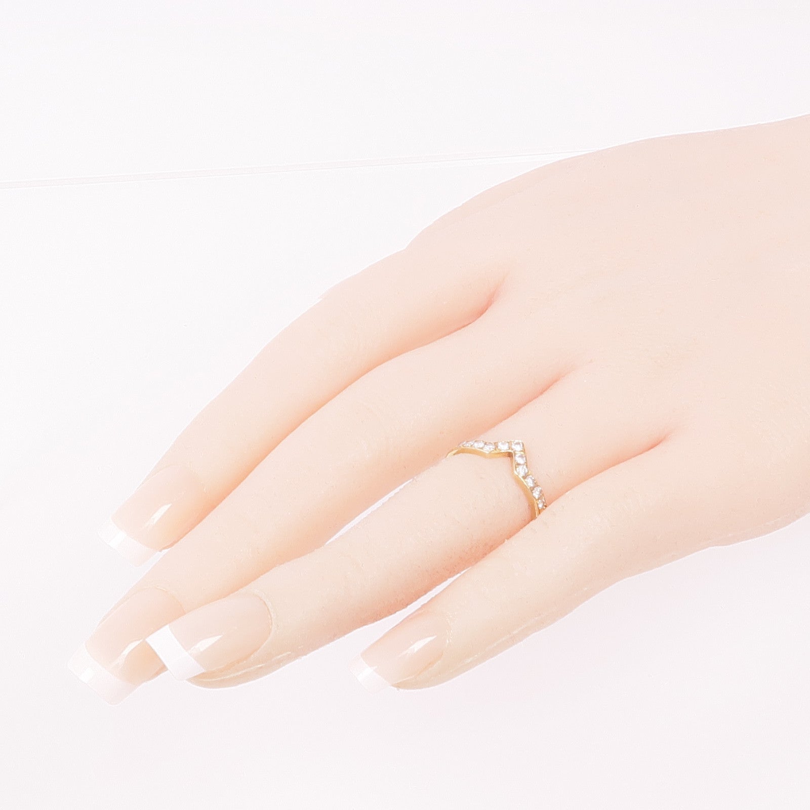 JEWELRY 【激減優惠】14K黃金Diamond Ring鑽石戒指US#5.75