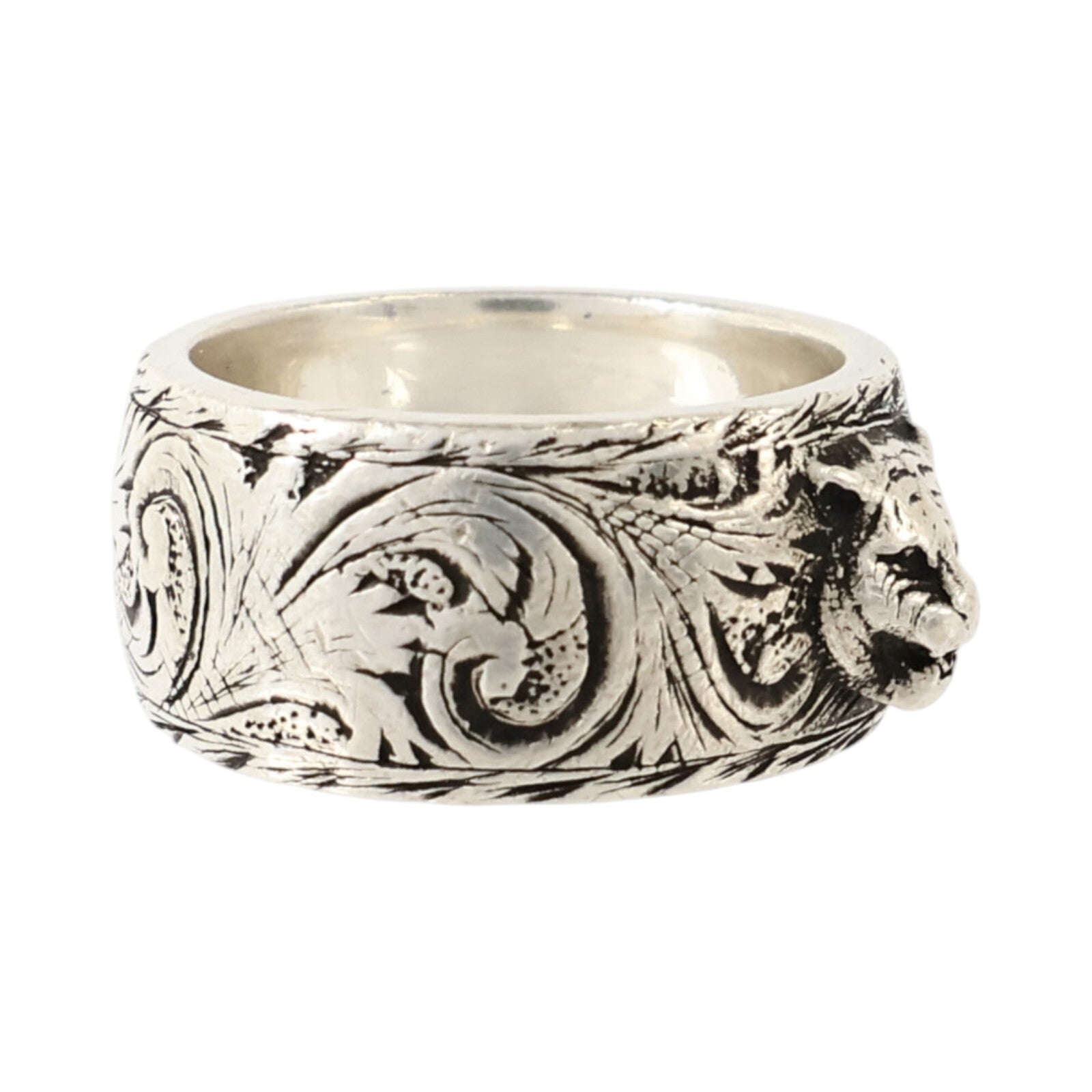 GUCCI 925純銀Gatto Feline Ring戒指