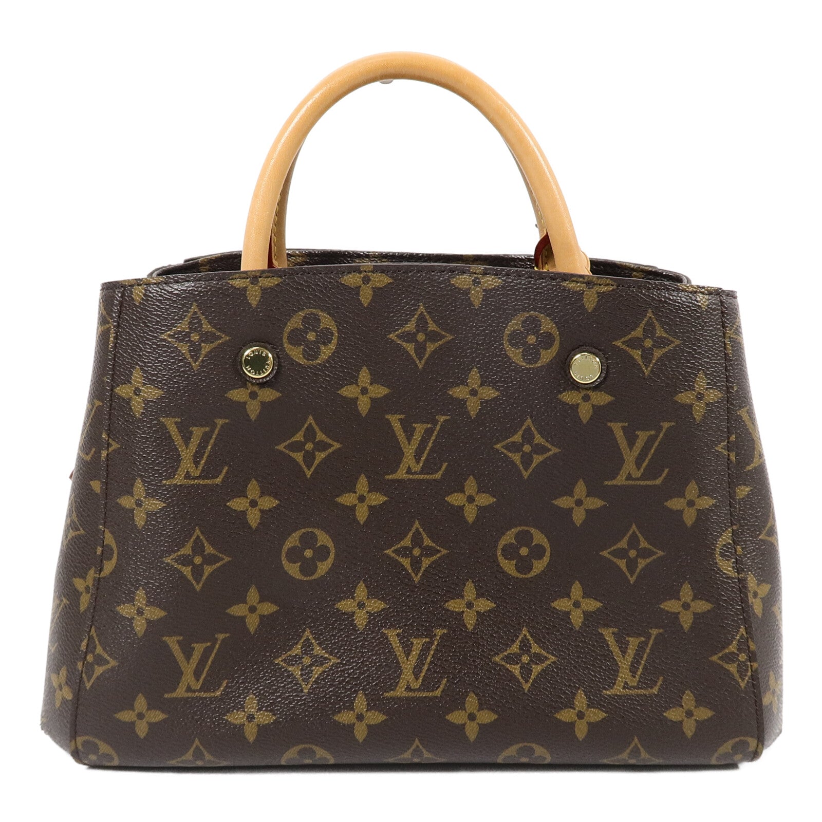 LOUIS VUITTON Monogram Montaigne MM手挽肩背兩用袋