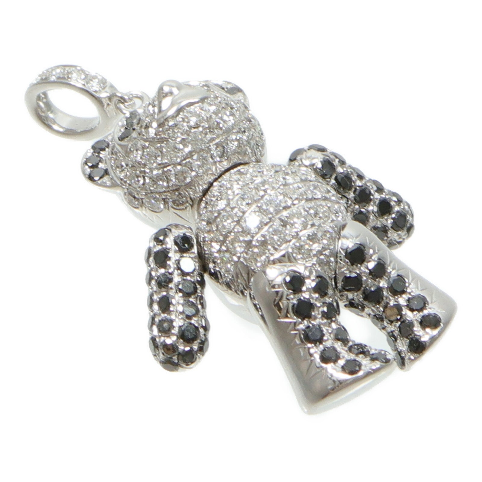 JEWELRY 18K白金Diamond Pendant鑽石吊墜