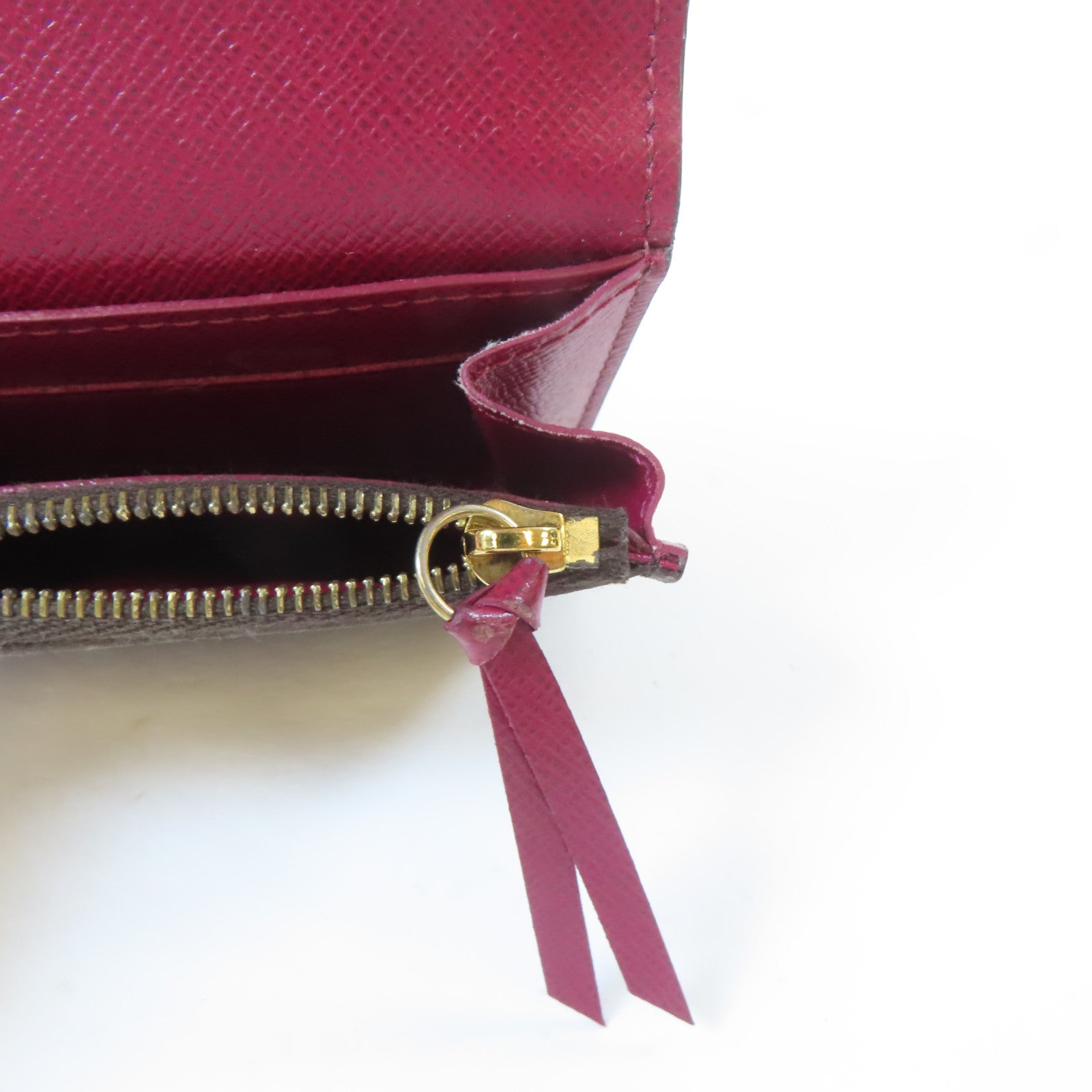 LOUIS VUITTON Monogram Rosalie金扣卡片套啡色