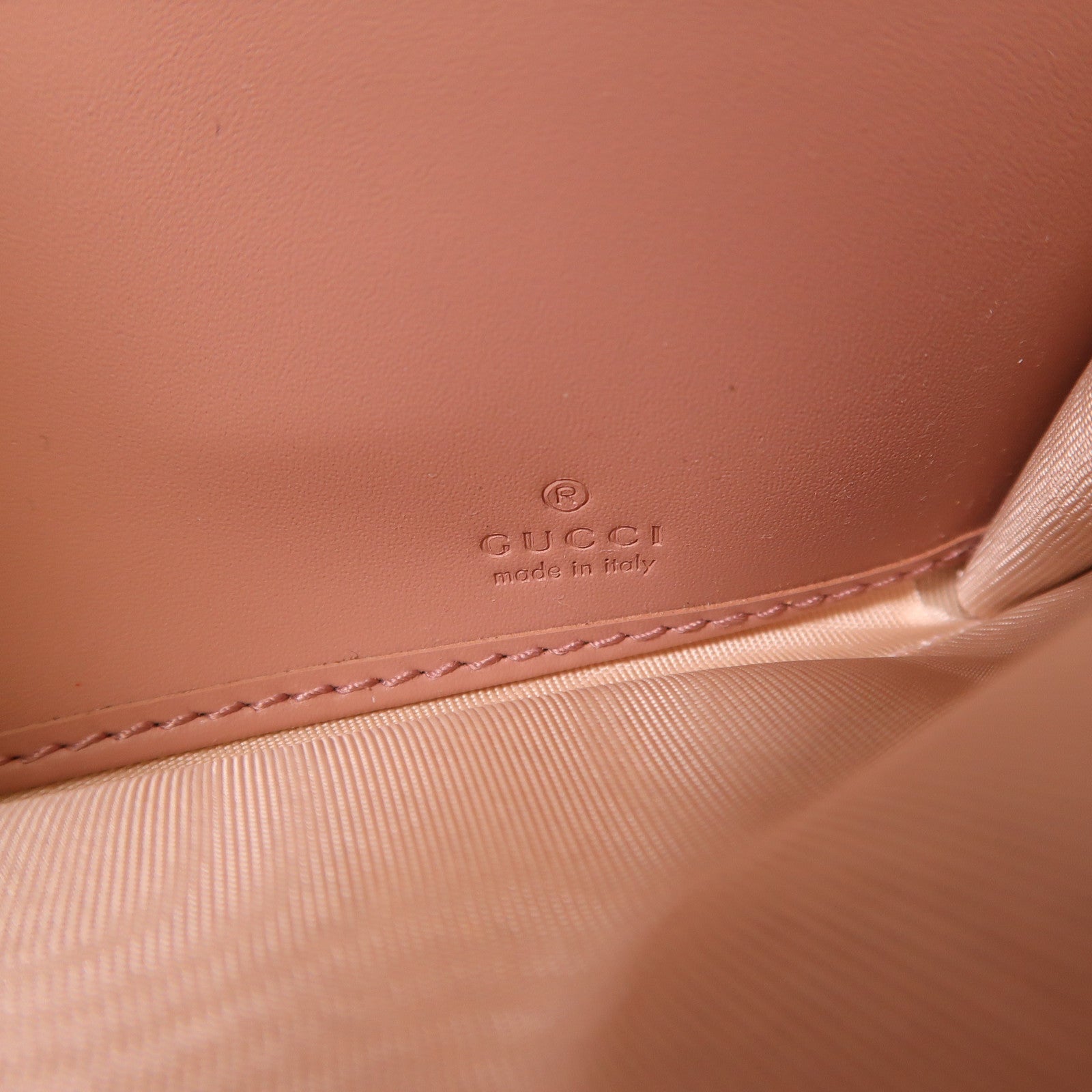 GUCCI 牛皮皮革Long Wallet金扣長錢包