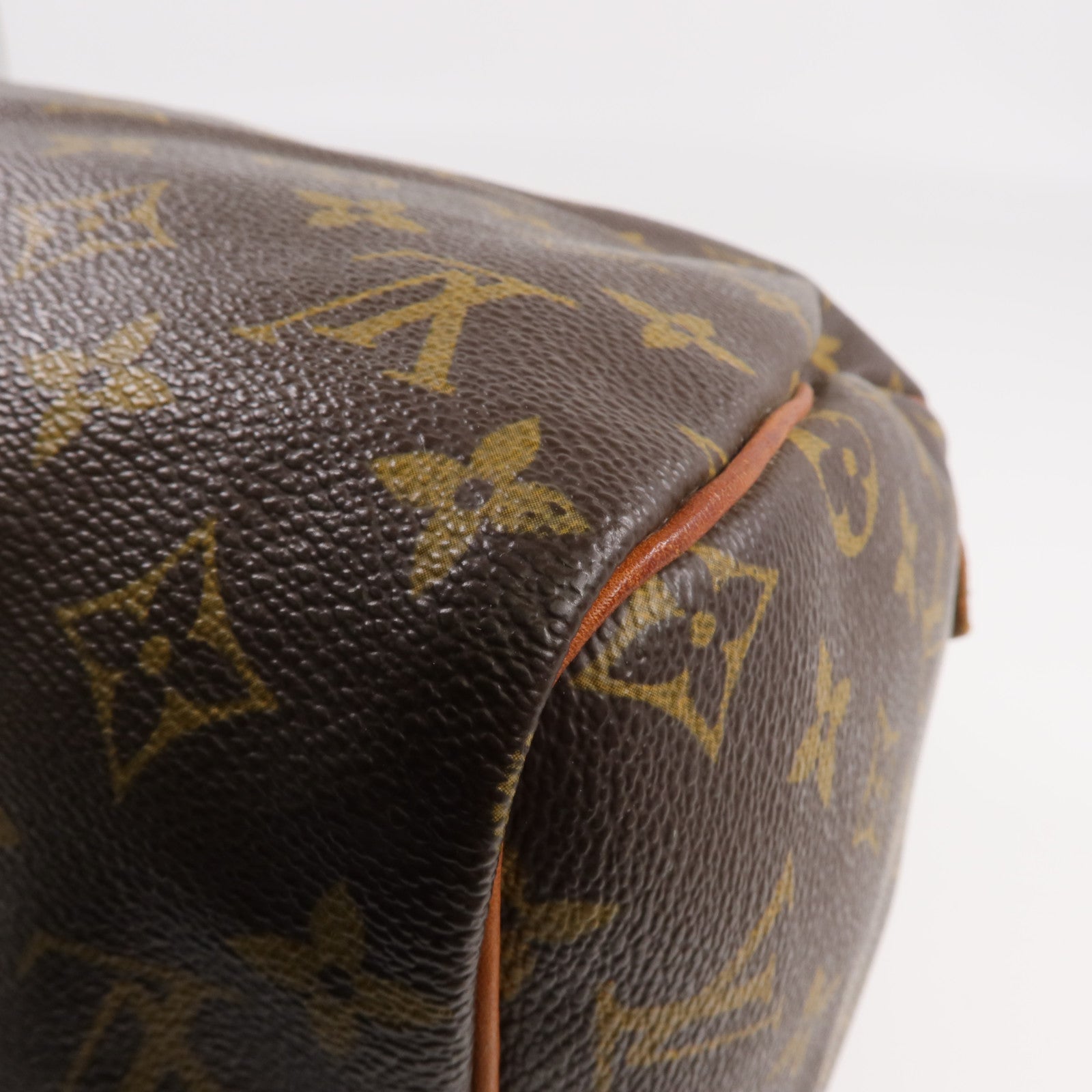 LOUIS VUITTON Monogram Speedy 30金扣手挽袋